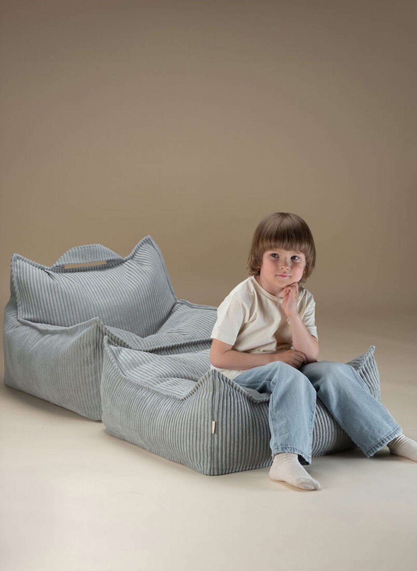 wigiwama Ottoman SQUARE: GRÜN