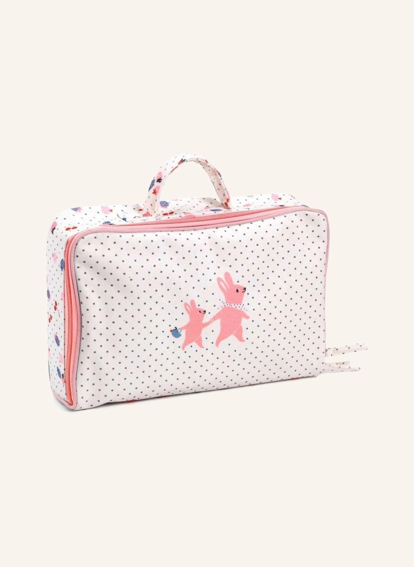 DJECO Puppe POMEA im Koffer: BRAUN