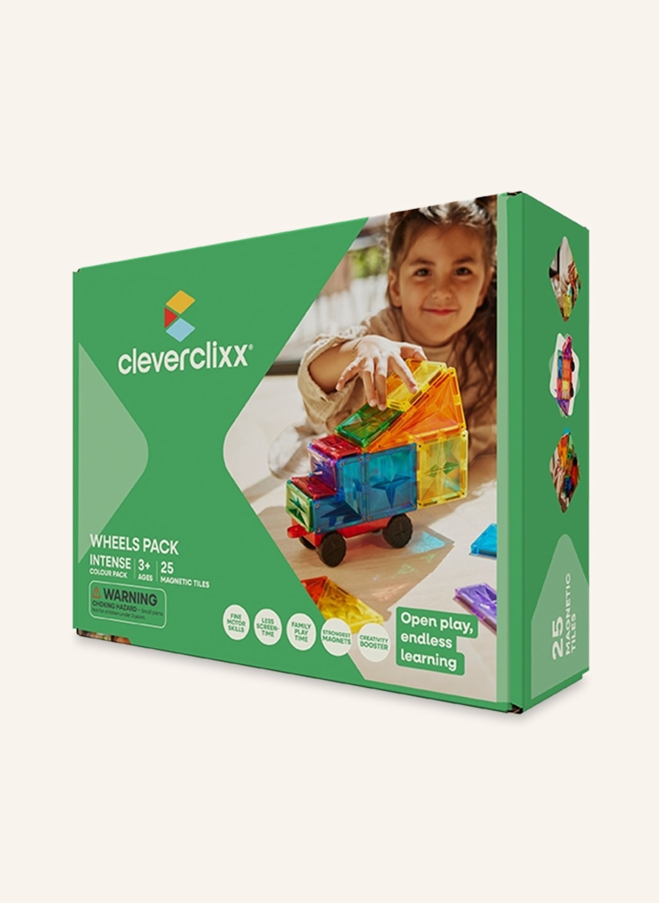 Cleverclixx Auto-Bausatz: GRÜN