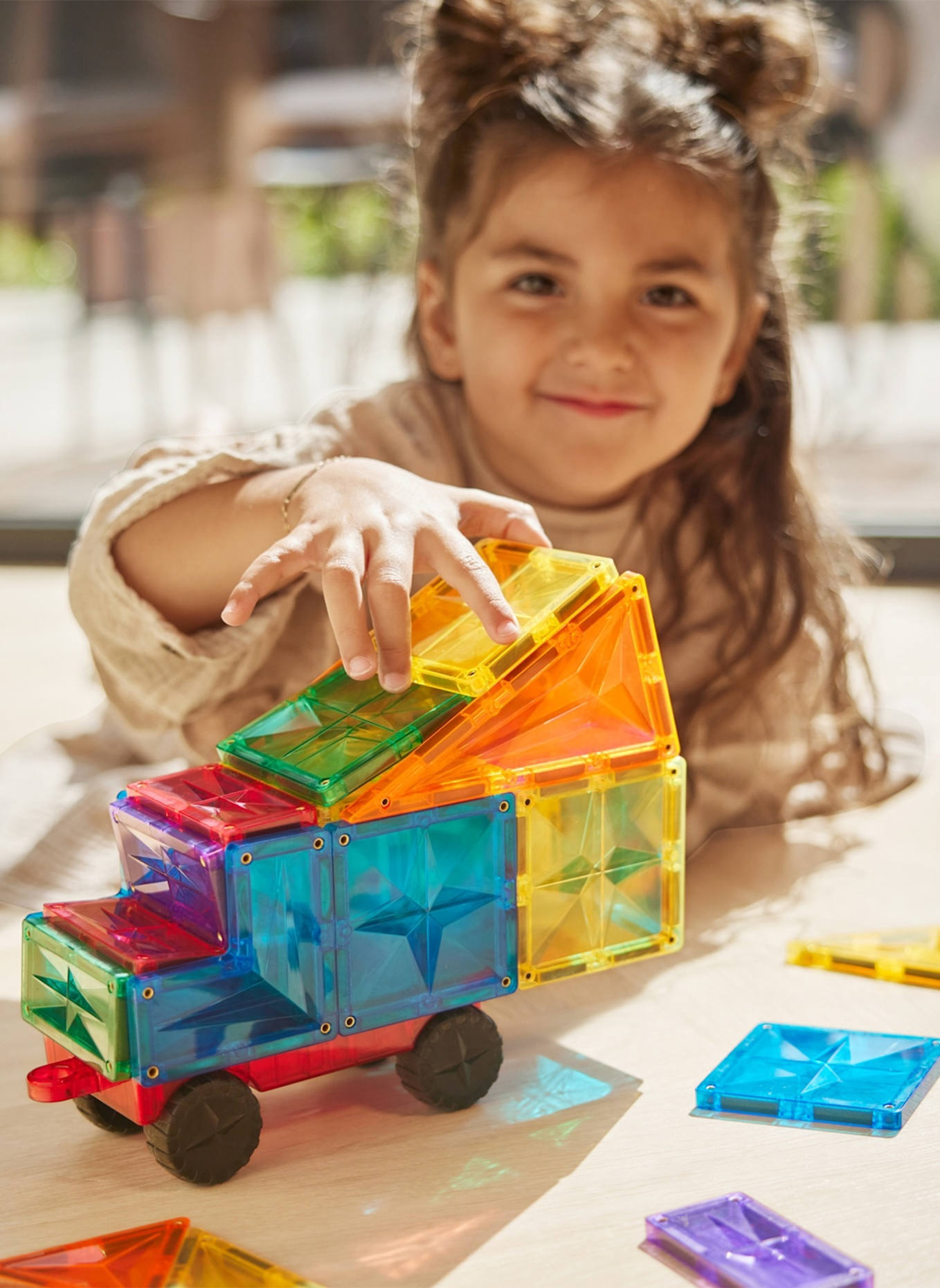 Cleverclixx Auto-Bausatz: GRÜN