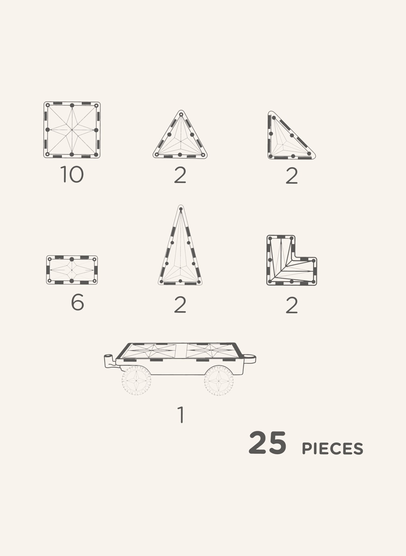 Cleverclixx Auto-Bausatz: GRÜN