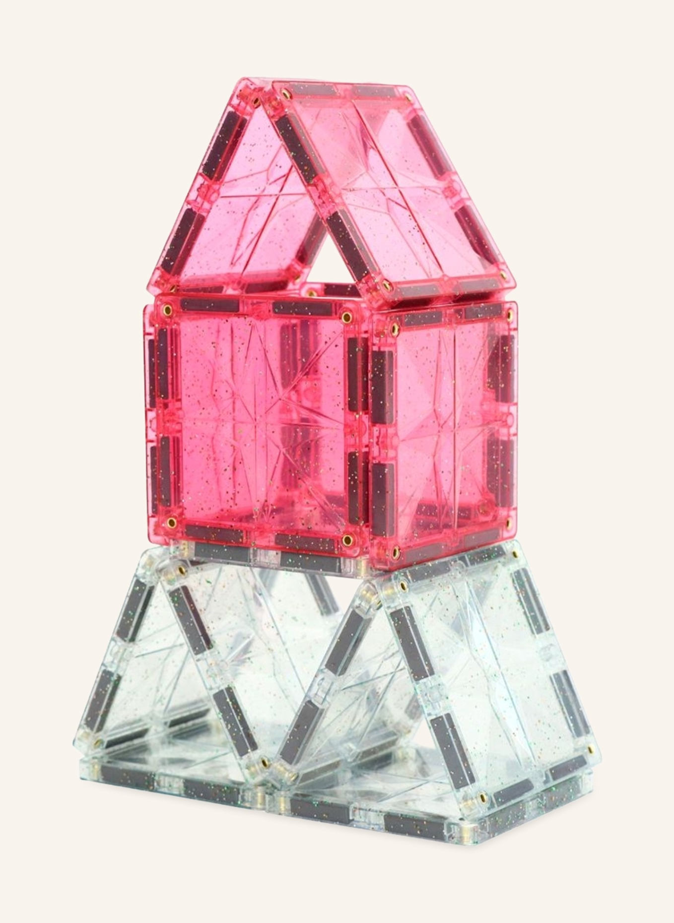 Cleverclixx Glitzer Fliesen: ROSA