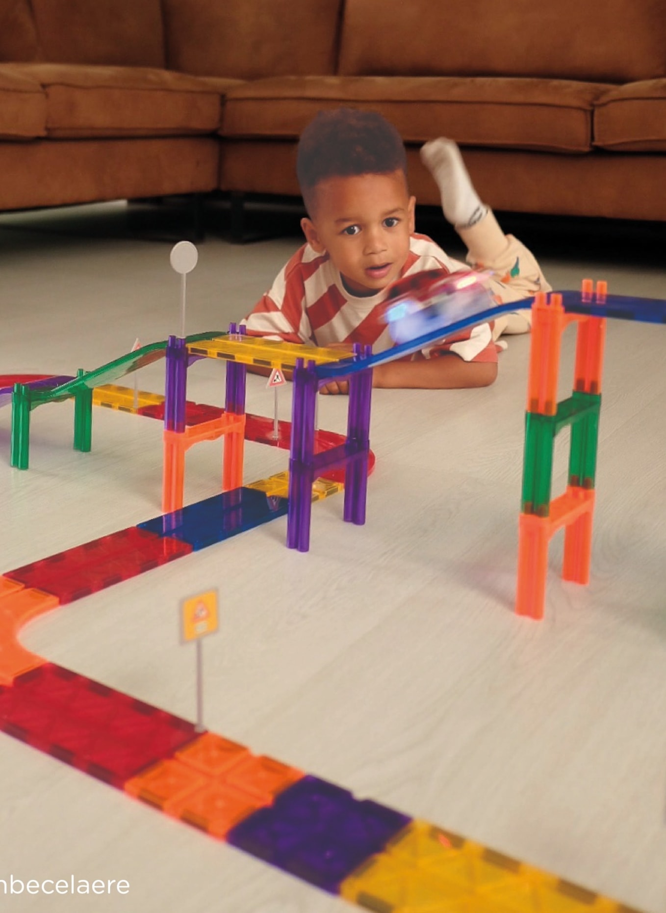 Cleverclixx Autobahn-Bausatz: BLAU