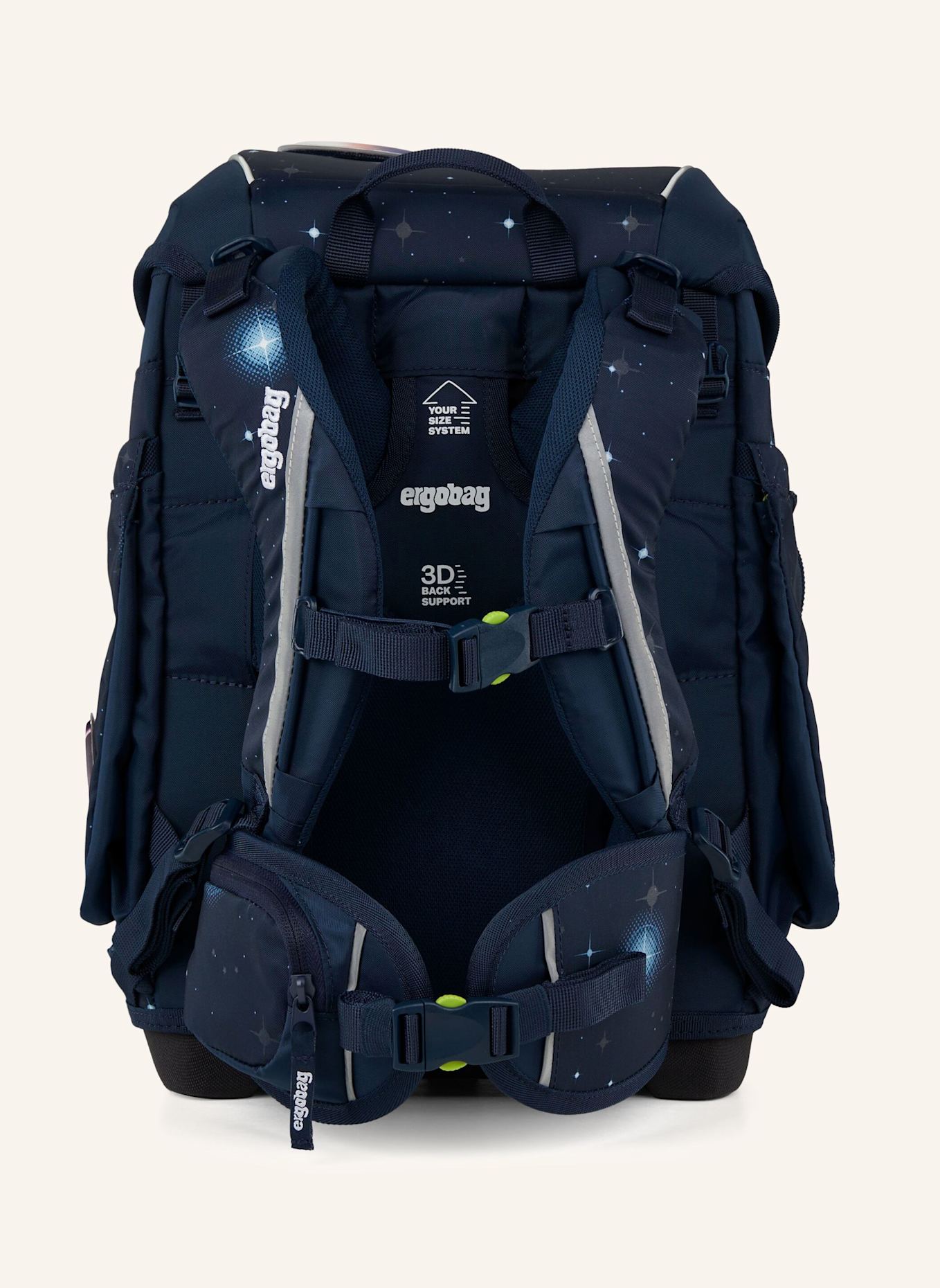 ergobag CUBO Set: DUNKELBLAU