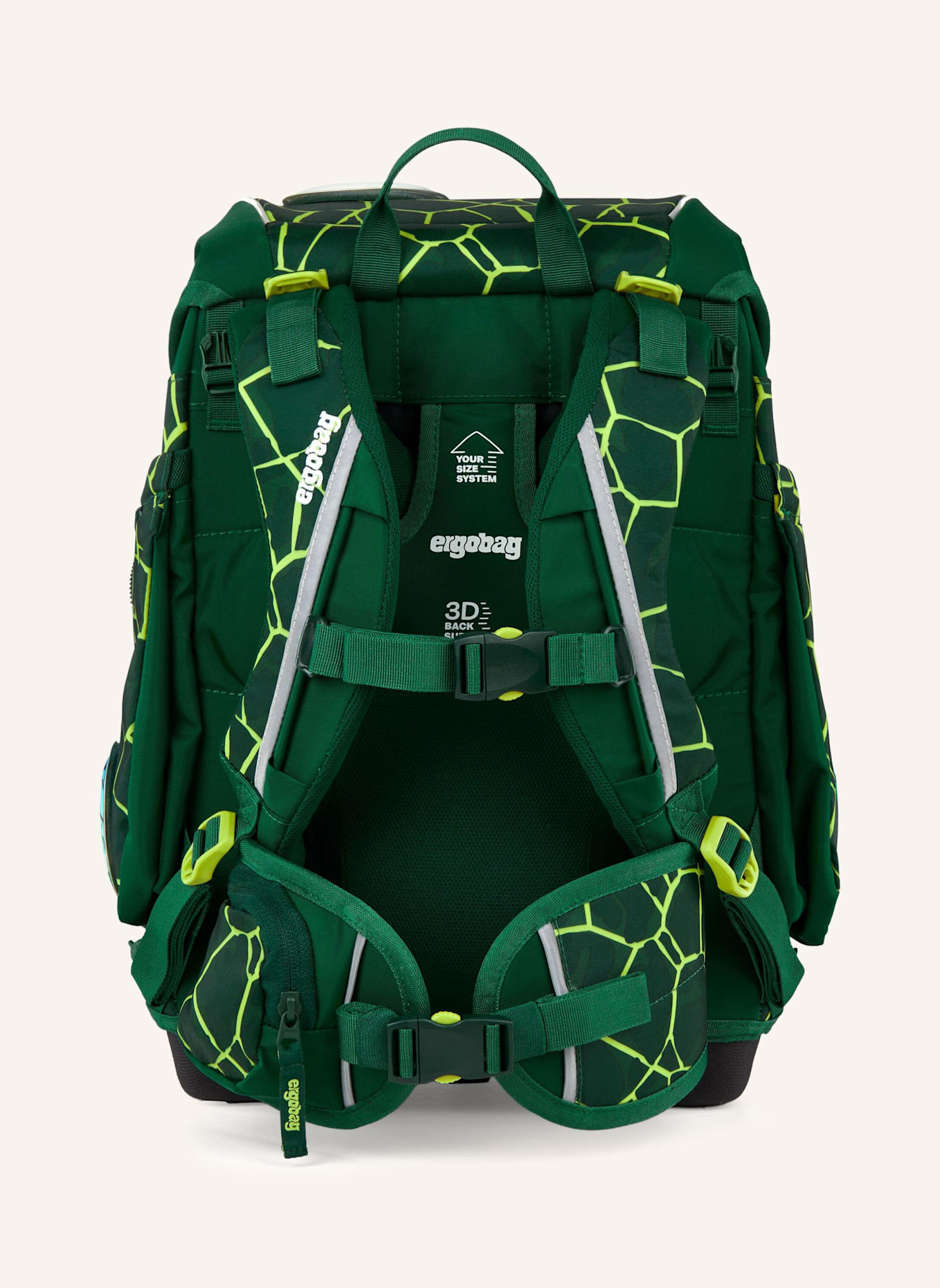 ergobag CUBO Set: DUNKELGRÜN