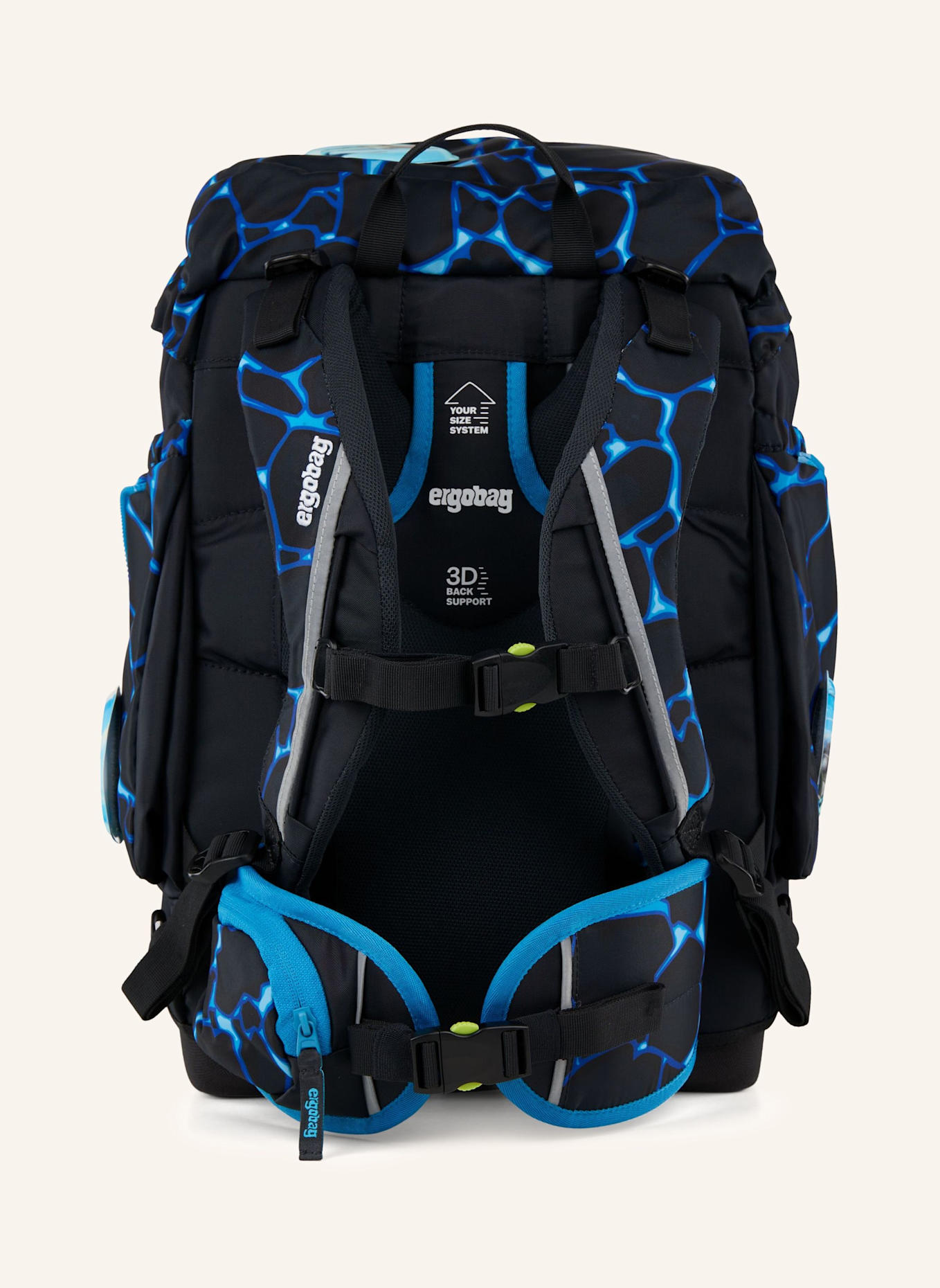 ergobag MAXI Set: NEONBLAU