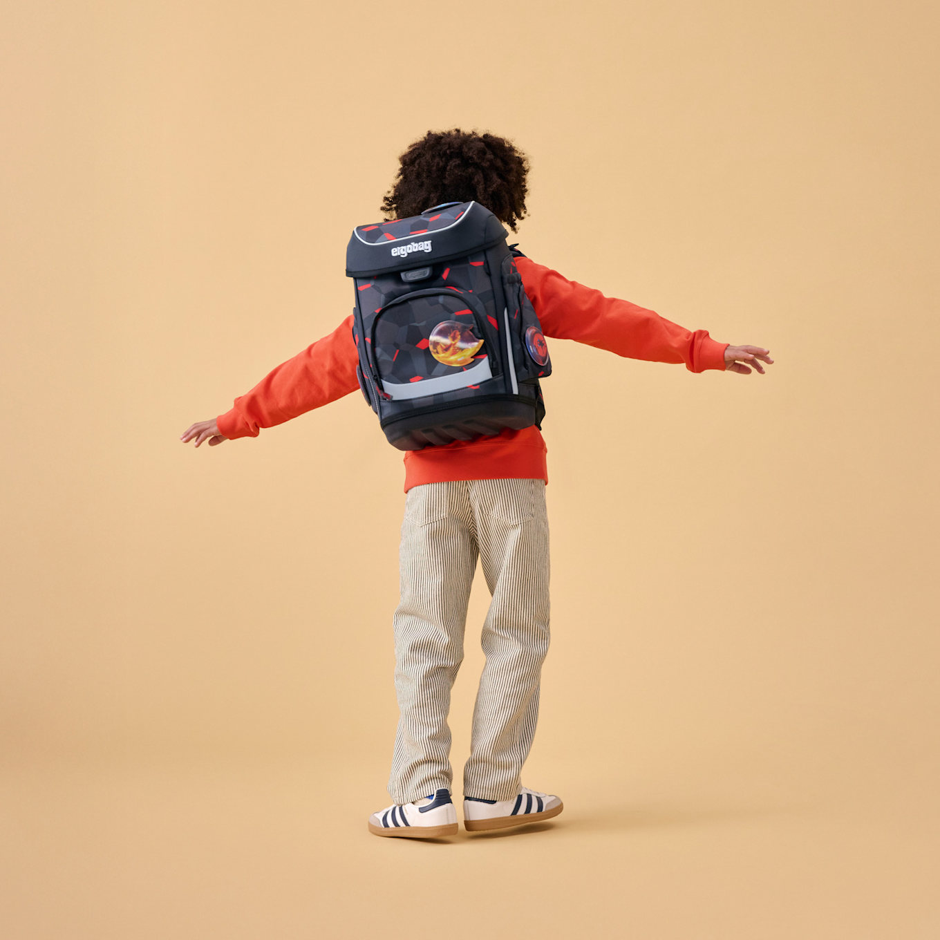 ergobag CUBO Set: NEONROT