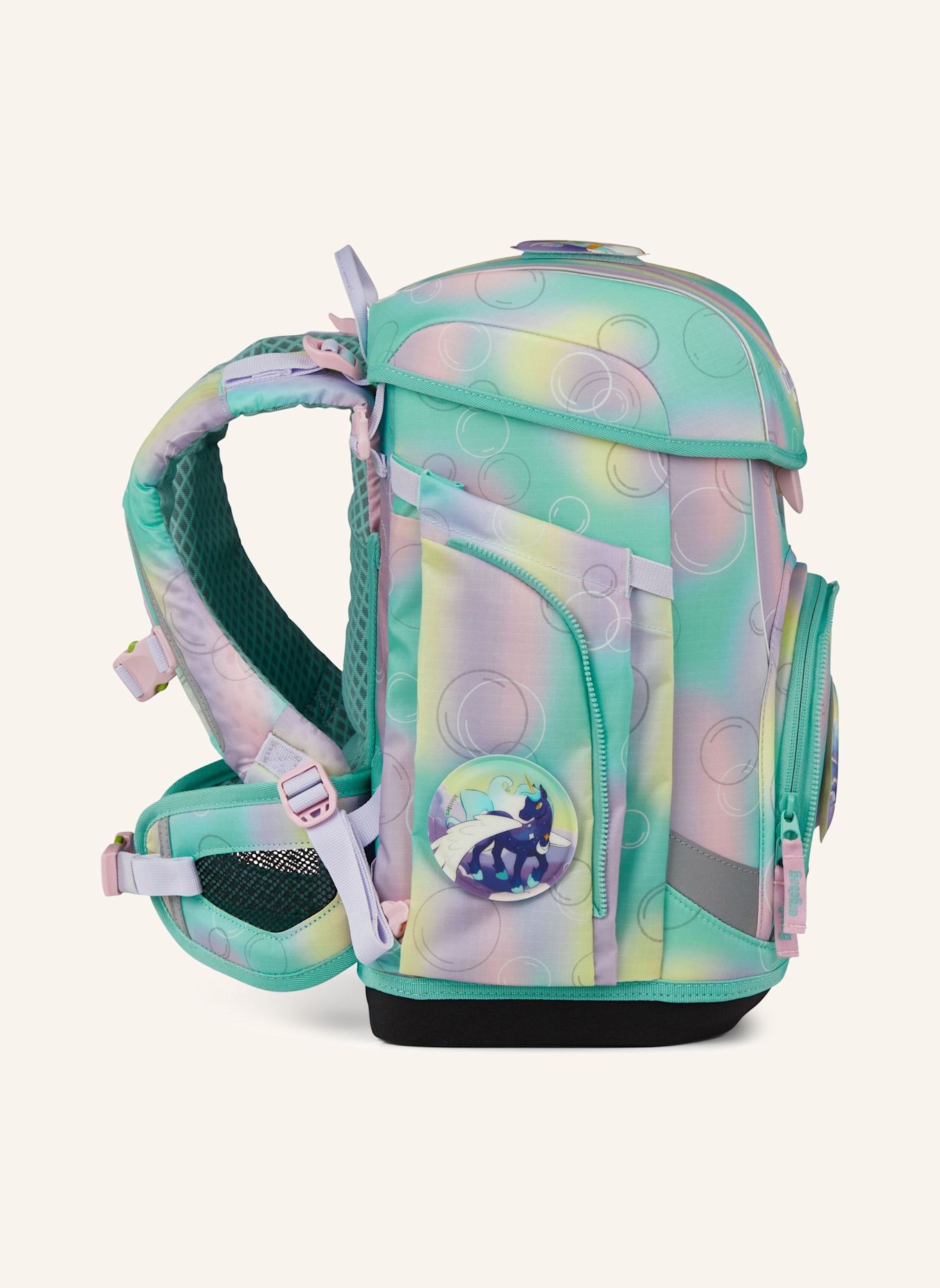 ergobag CUBO LIGHT Set: TÜRKIS