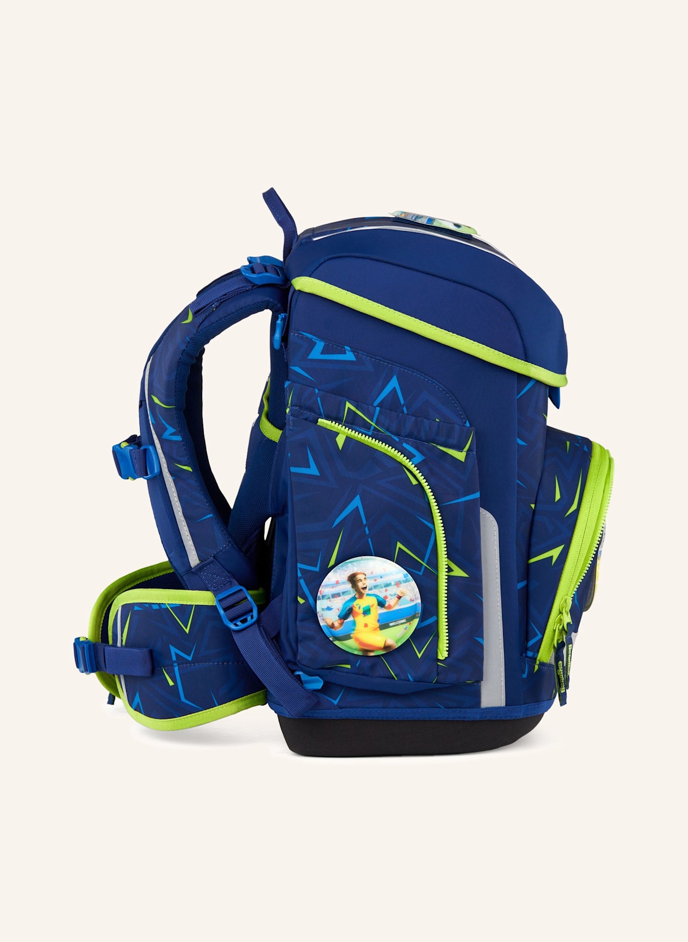 ergobag CUBO Set: NEONGELB