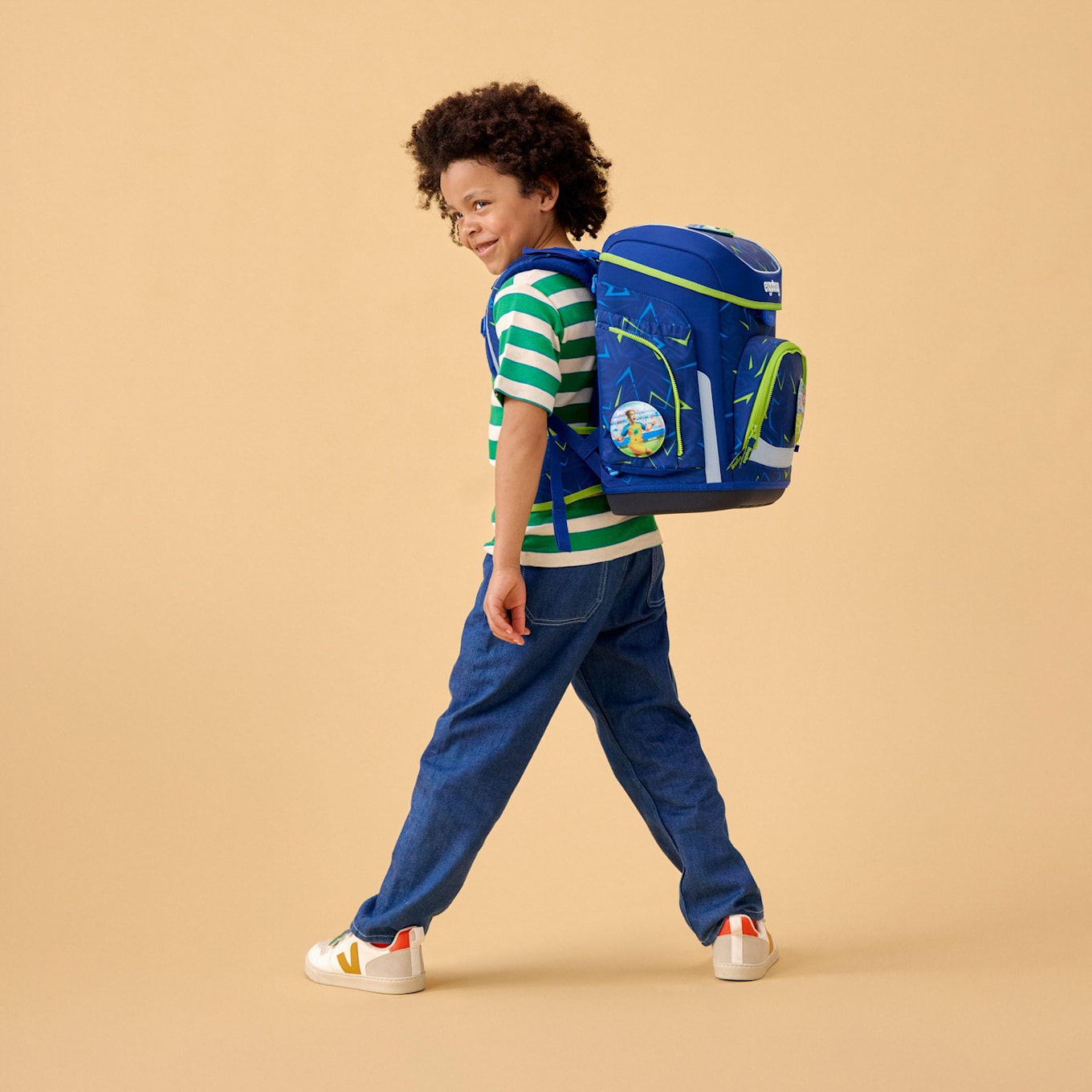 ergobag CUBO Set: NEONGELB