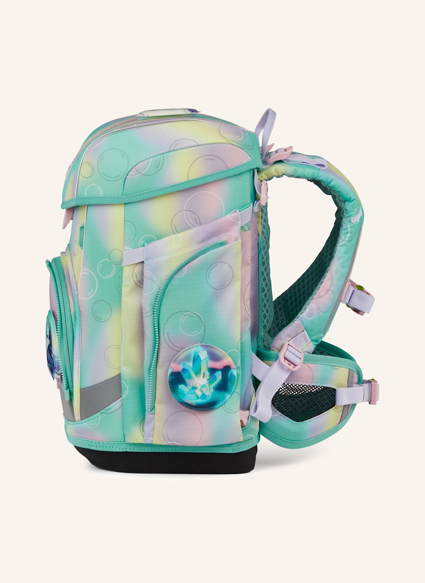 ergobag CUBO LIGHT Set: TÜRKIS