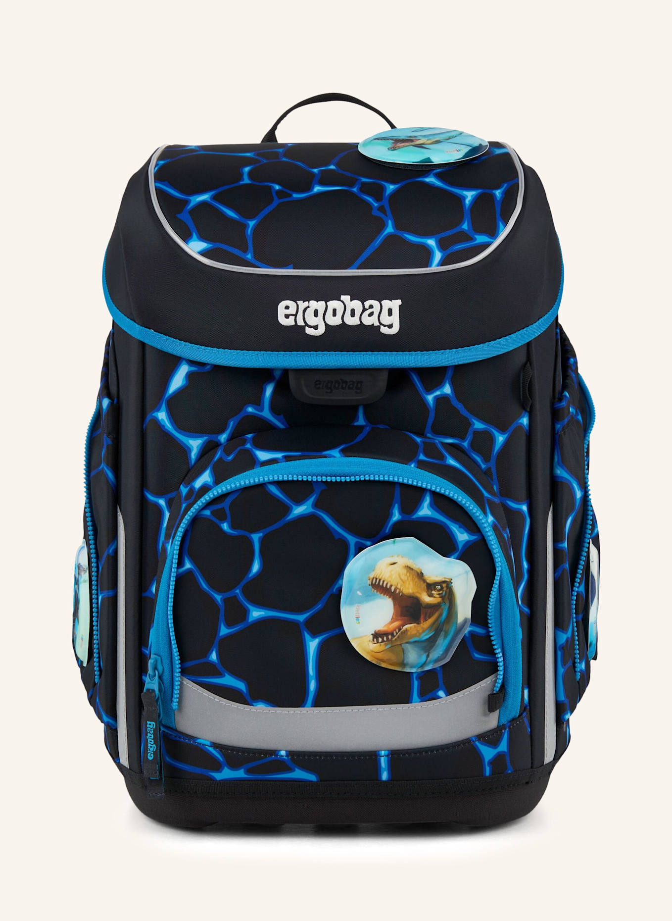 ergobag CUBO Set: NEONBLAU
