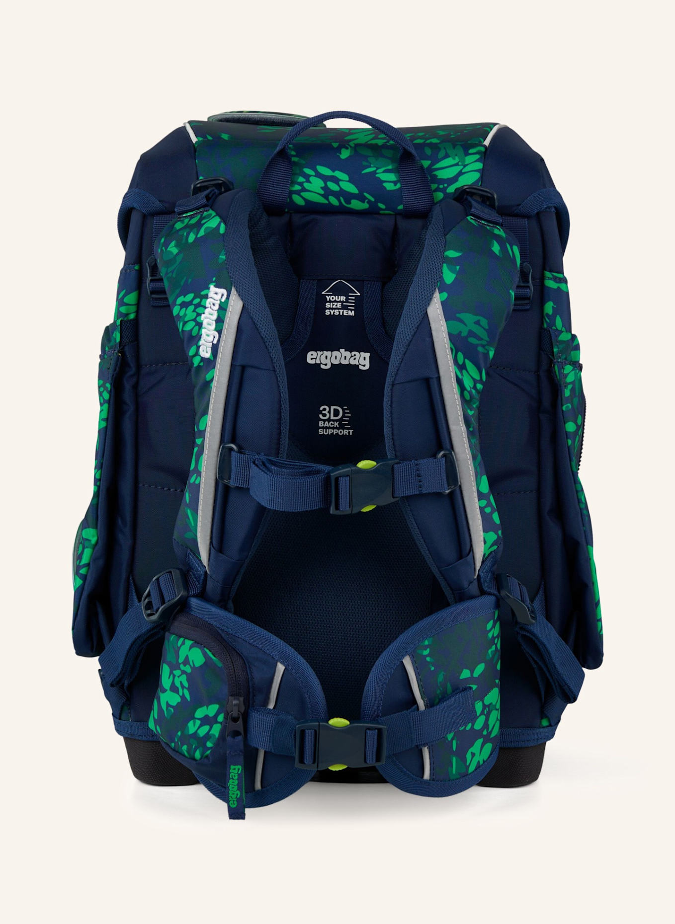 ergobag CUBO Set: GRÜN