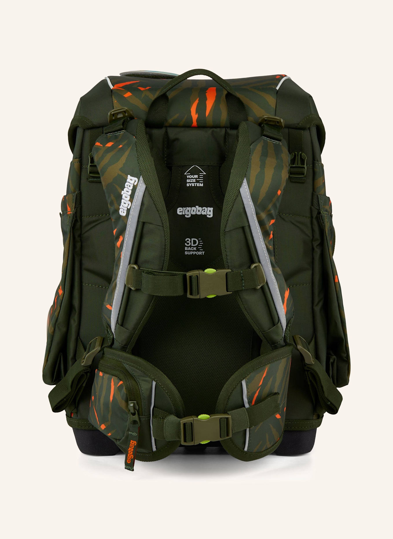 ergobag CUBO Set: KHAKI