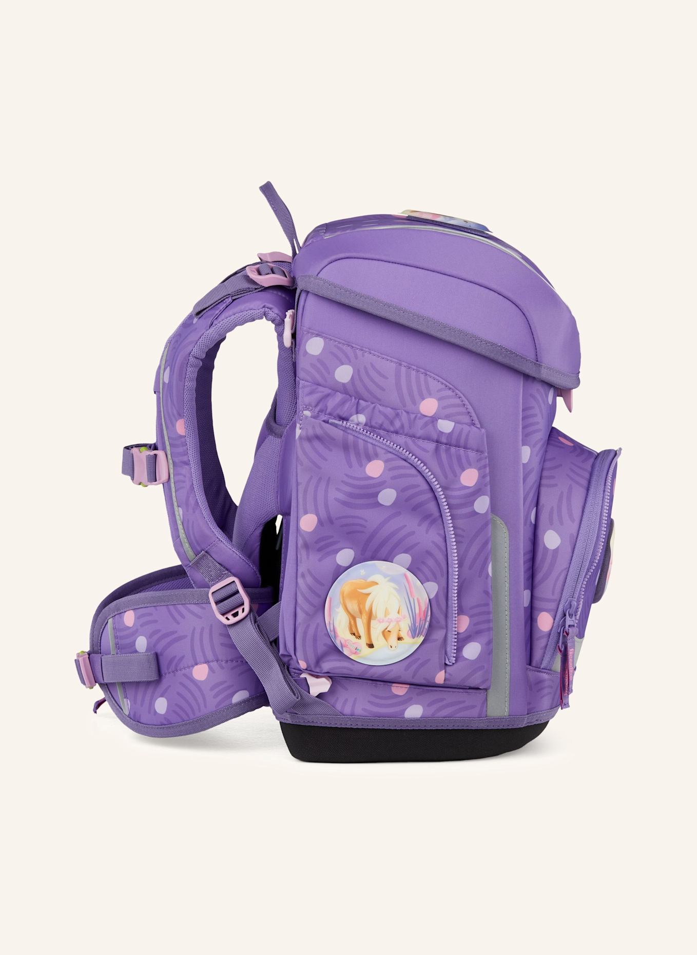 ergobag CUBO Set: HELLLILA