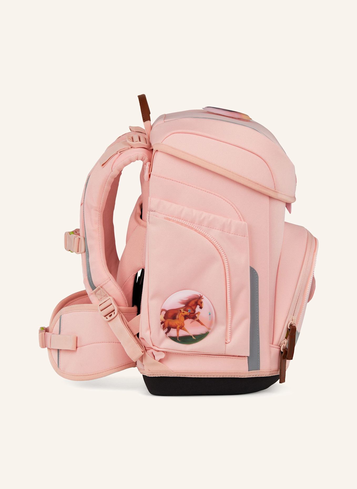 ergobag CUBO Set: HELLROSA