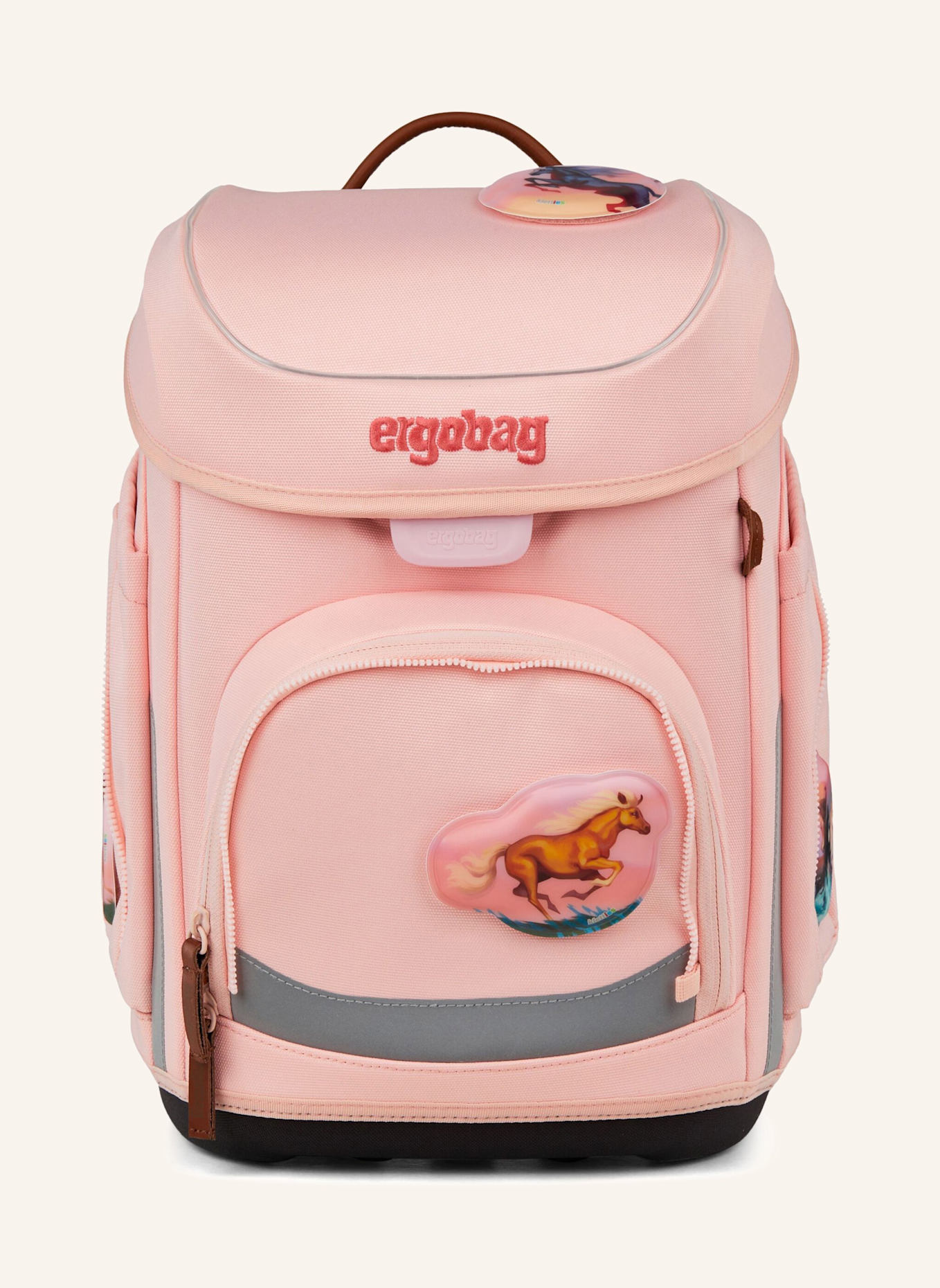 ergobag CUBO Set: HELLROSA