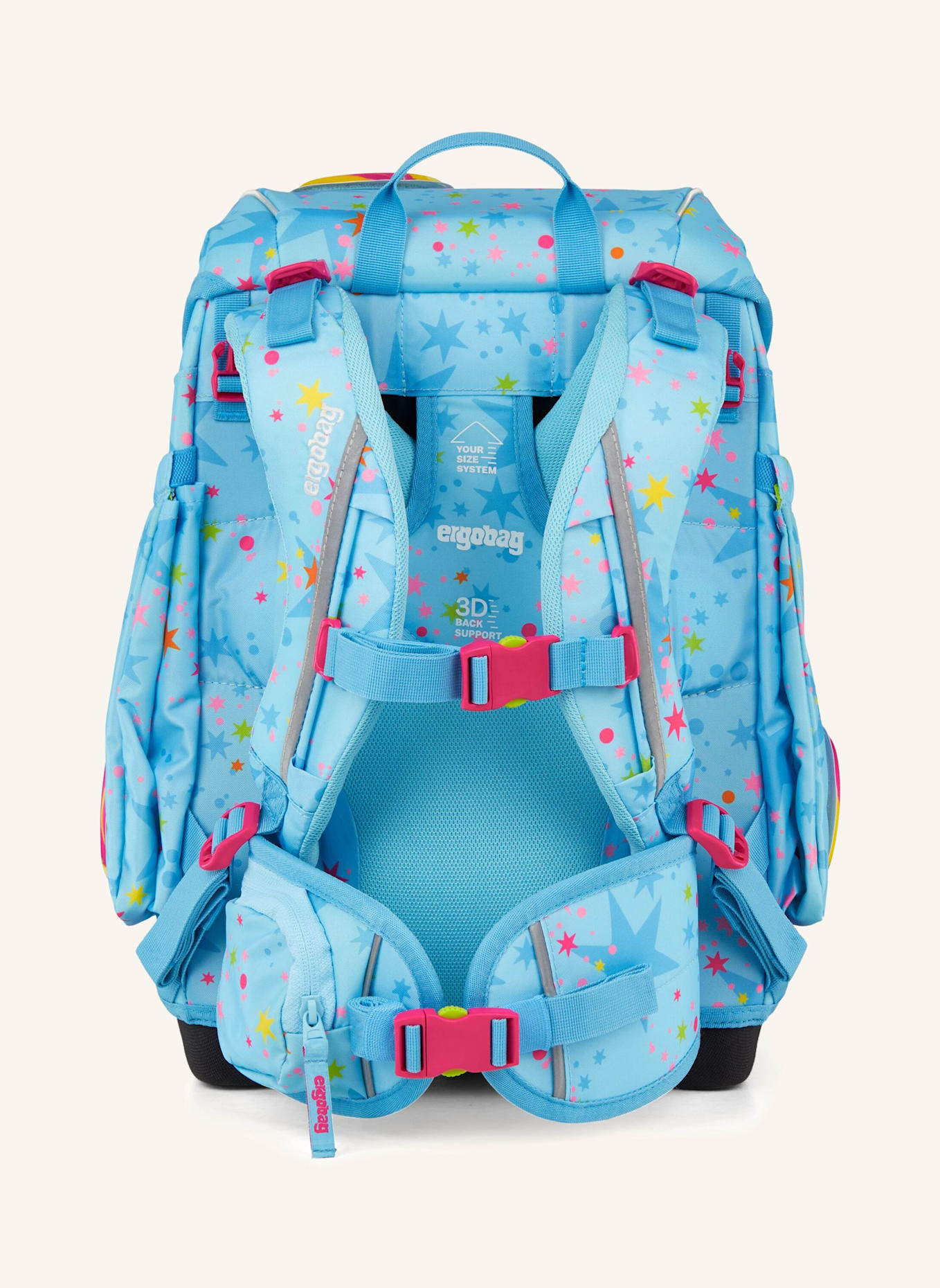 ergobag CUBO Set: HELLBLAU