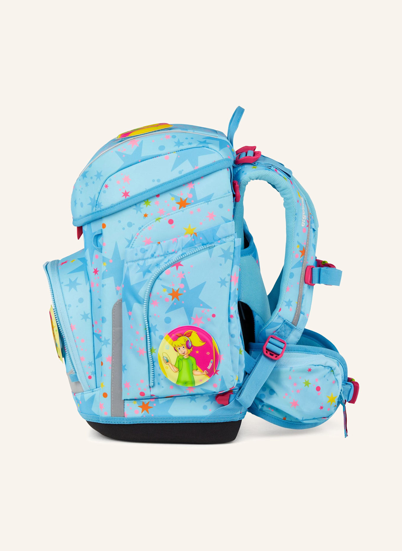 ergobag CUBO Set: HELLBLAU