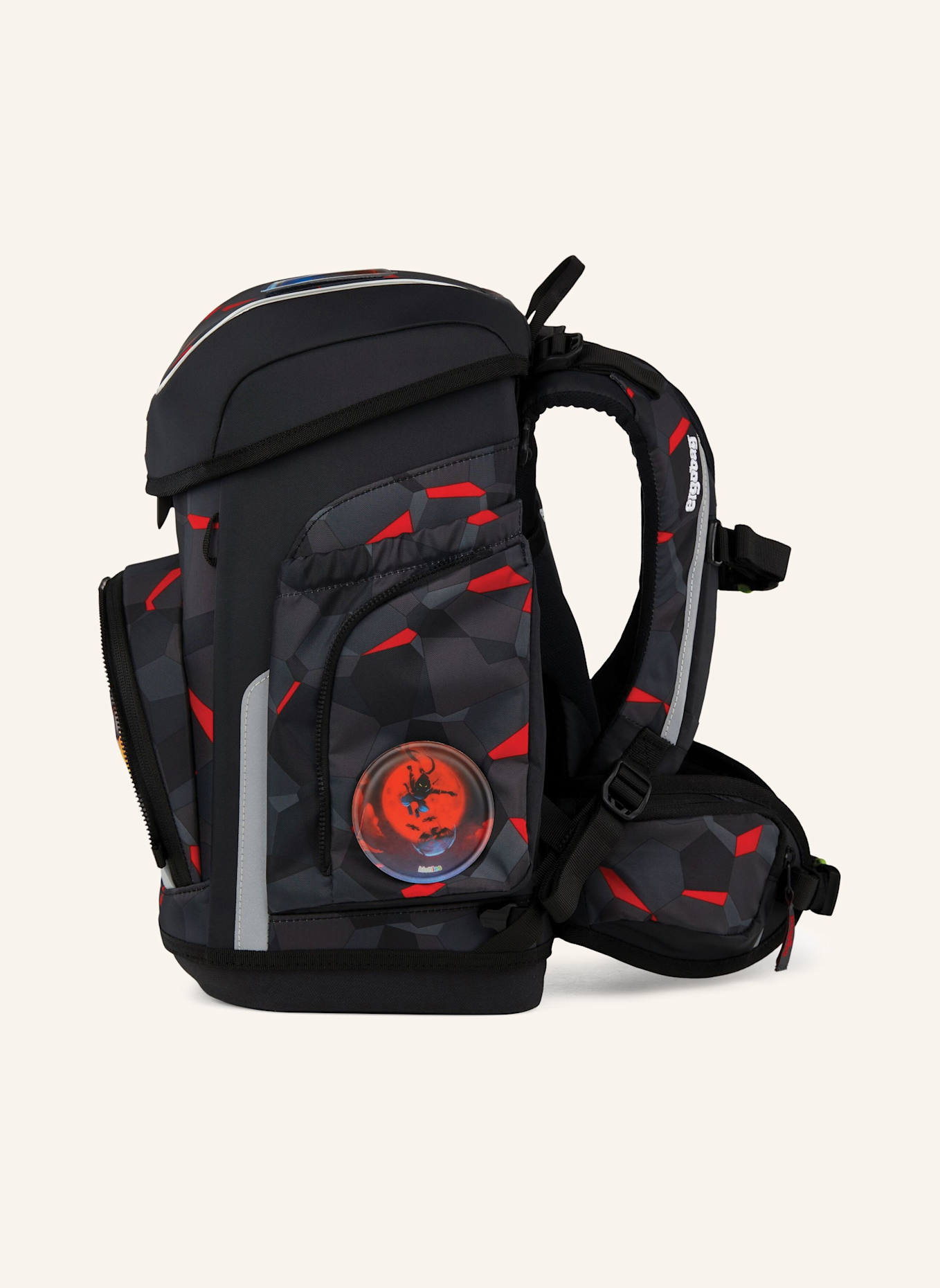 ergobag CUBO Set: NEONROT