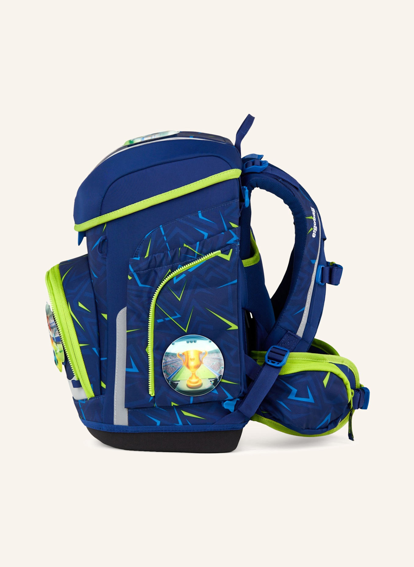 ergobag CUBO Set: NEONGELB