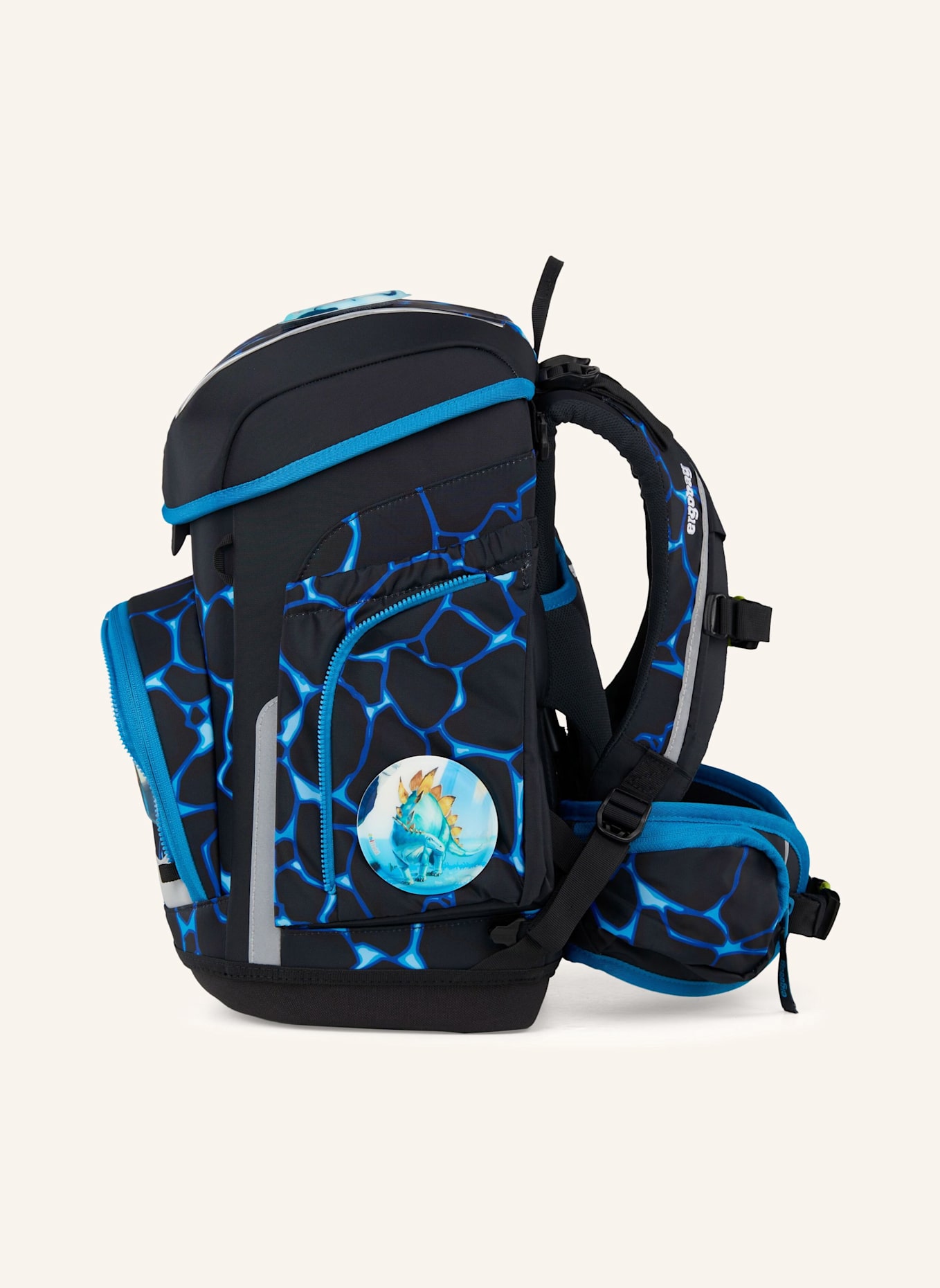 ergobag CUBO Set: NEONBLAU