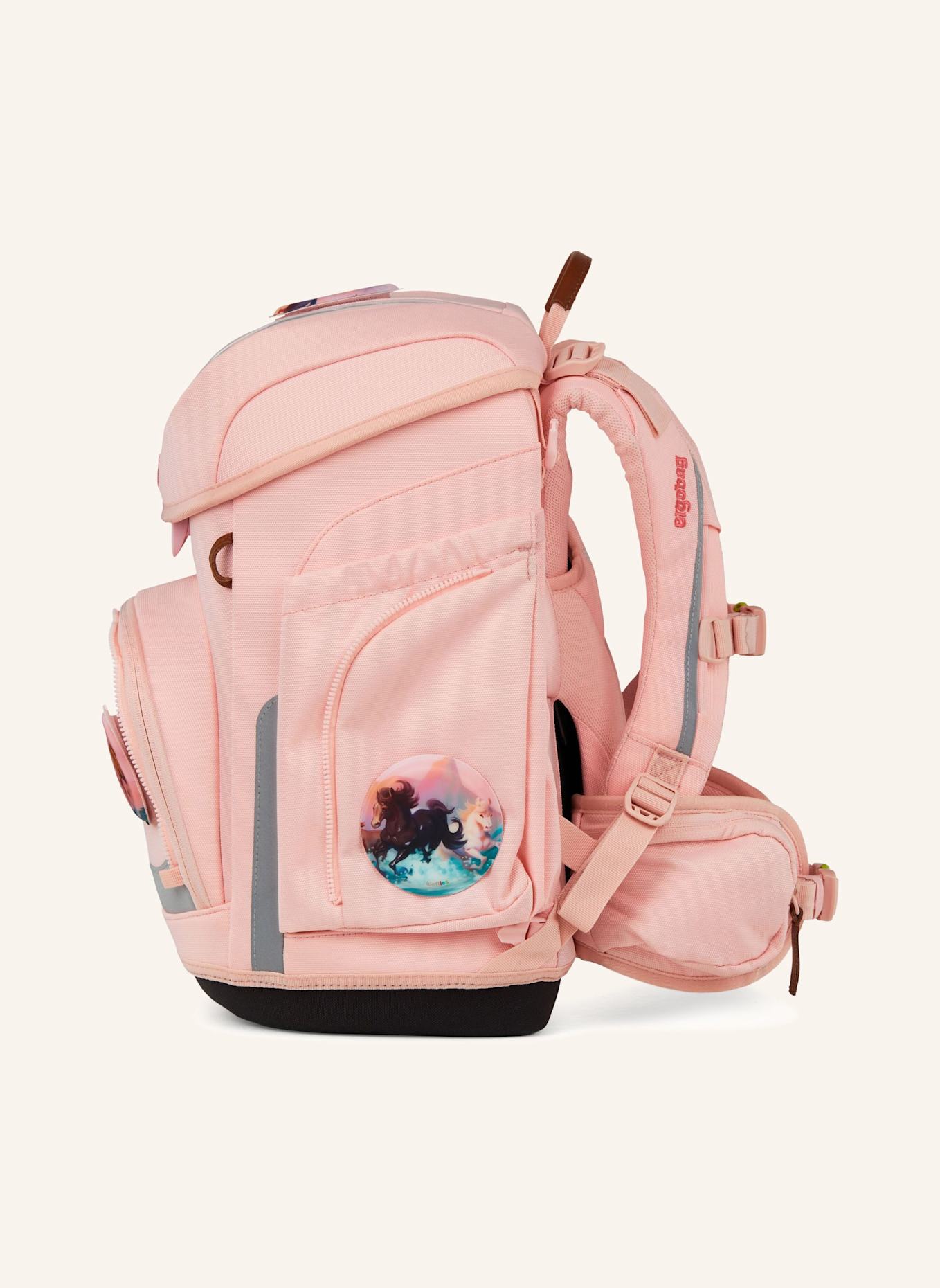 ergobag CUBO Set: HELLROSA