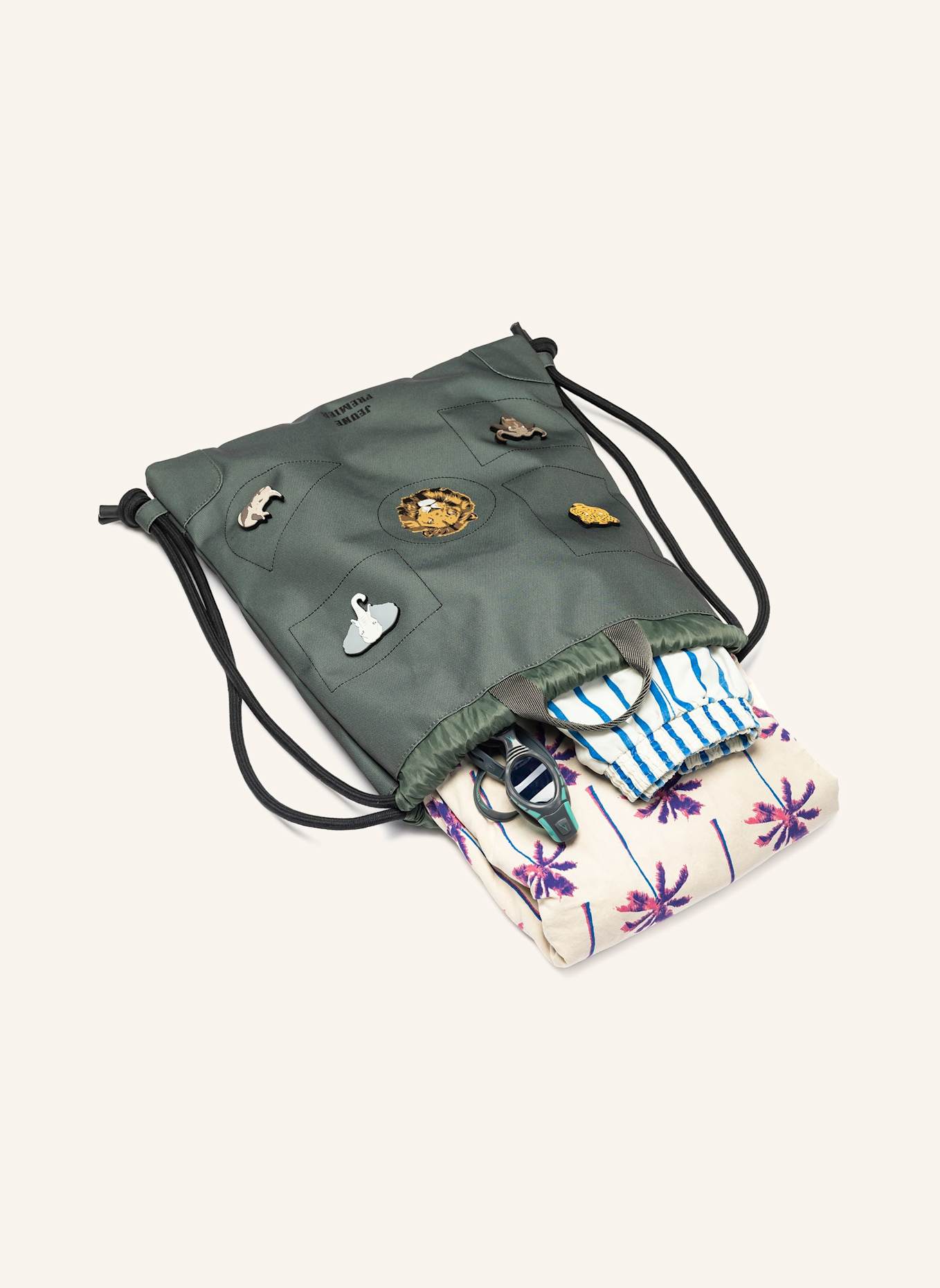 JEUNE PREMIER Turnbeutel: KHAKI