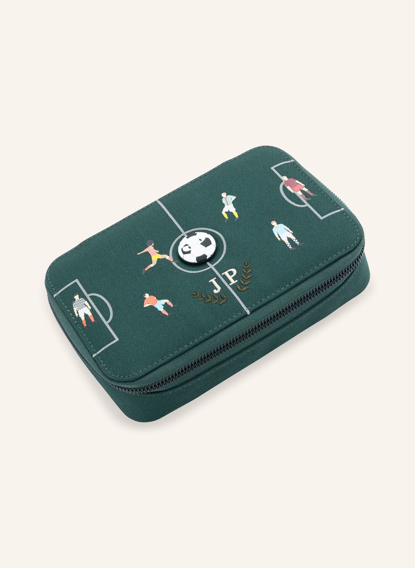 JEUNE PREMIER Federmäppchen mit Inhalt: GRÜN