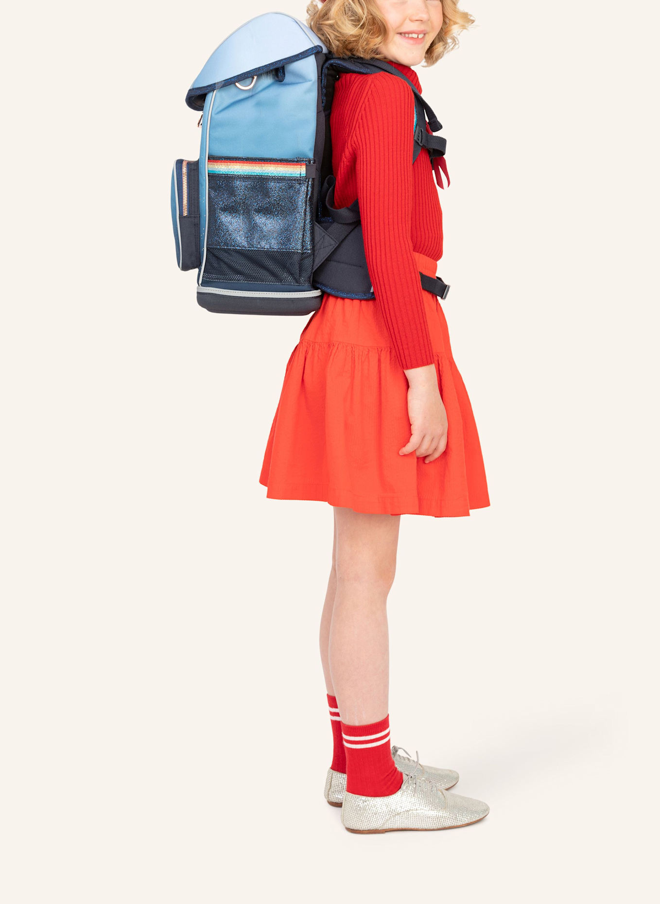 JEUNE PREMIER Schulranzen ERGOMAXX: BLAU