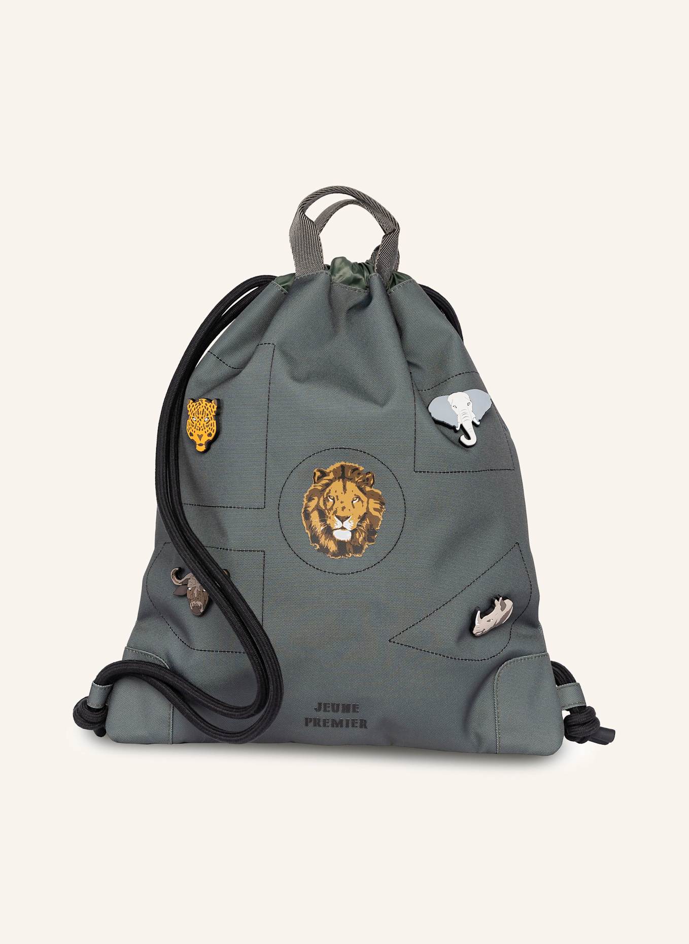 JEUNE PREMIER Turnbeutel: KHAKI