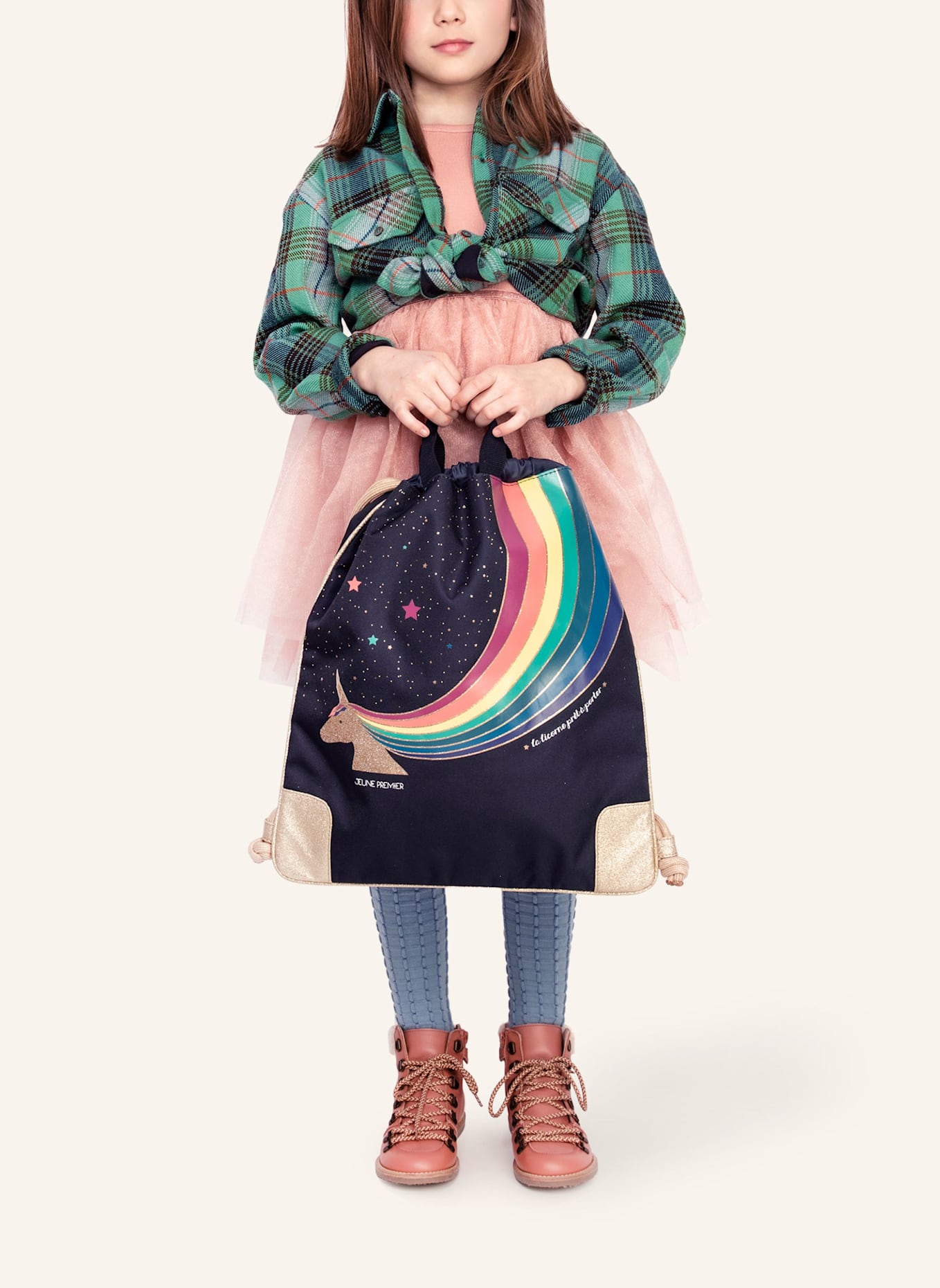 JEUNE PREMIER Turnbeutel: GOLD