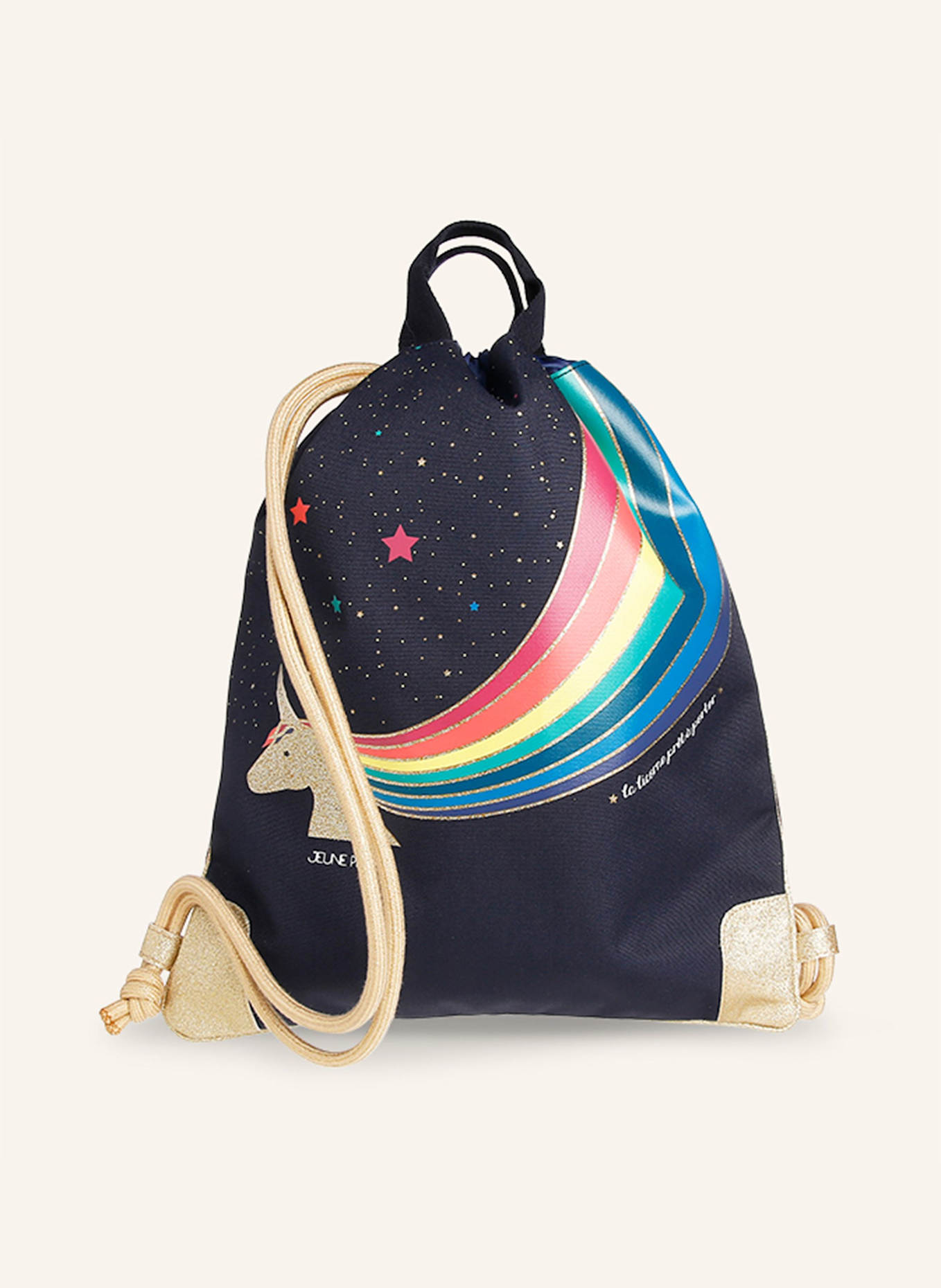 JEUNE PREMIER Turnbeutel: GOLD