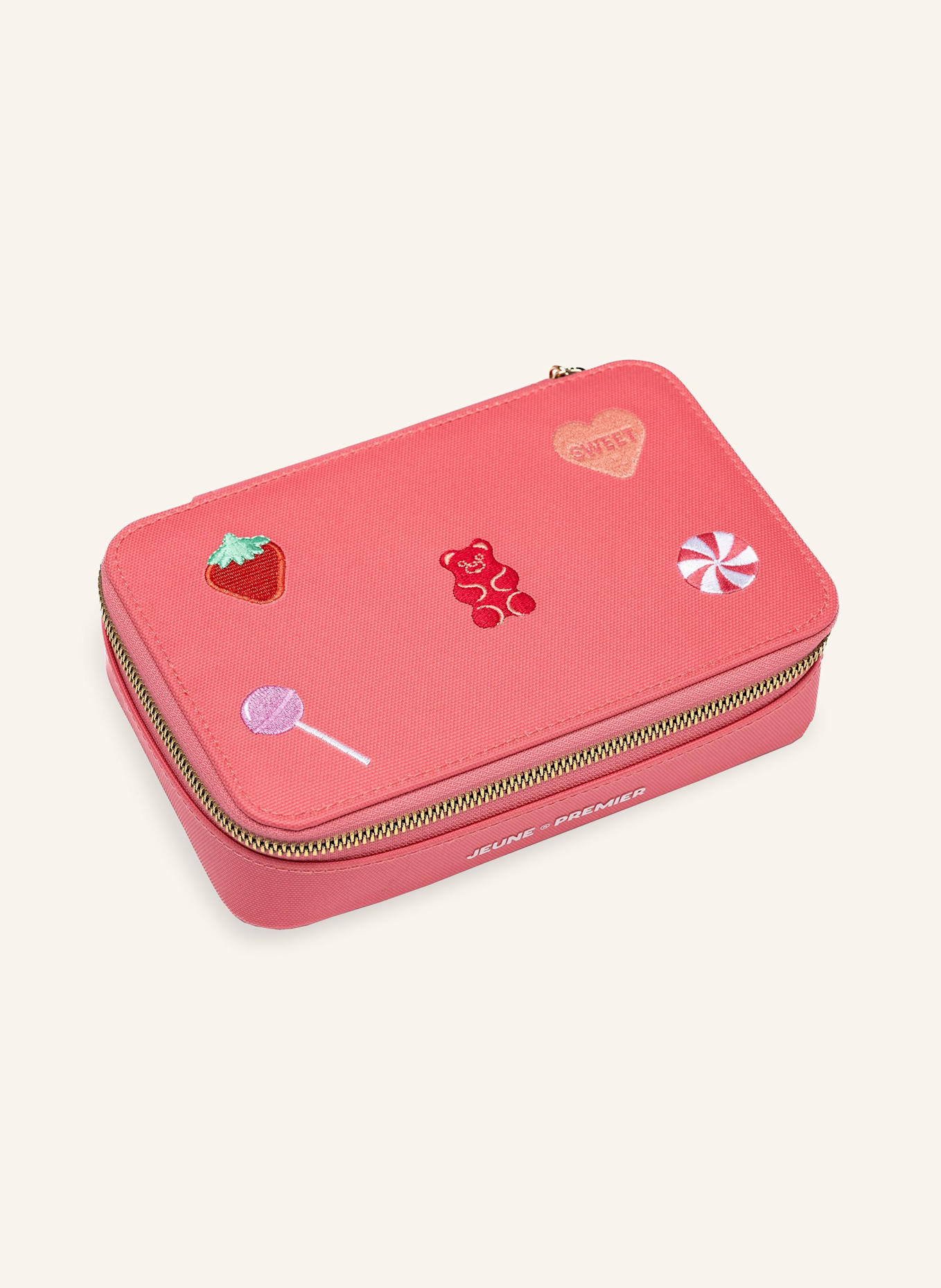 JEUNE PREMIER Federmäppchen mit Inhalt: NEONPINK