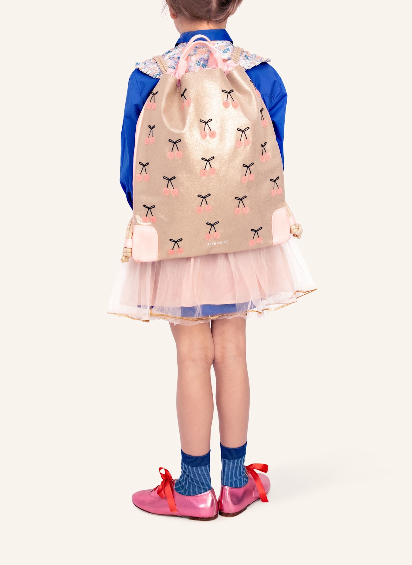 JEUNE PREMIER Turnbeutel: HELLROSA