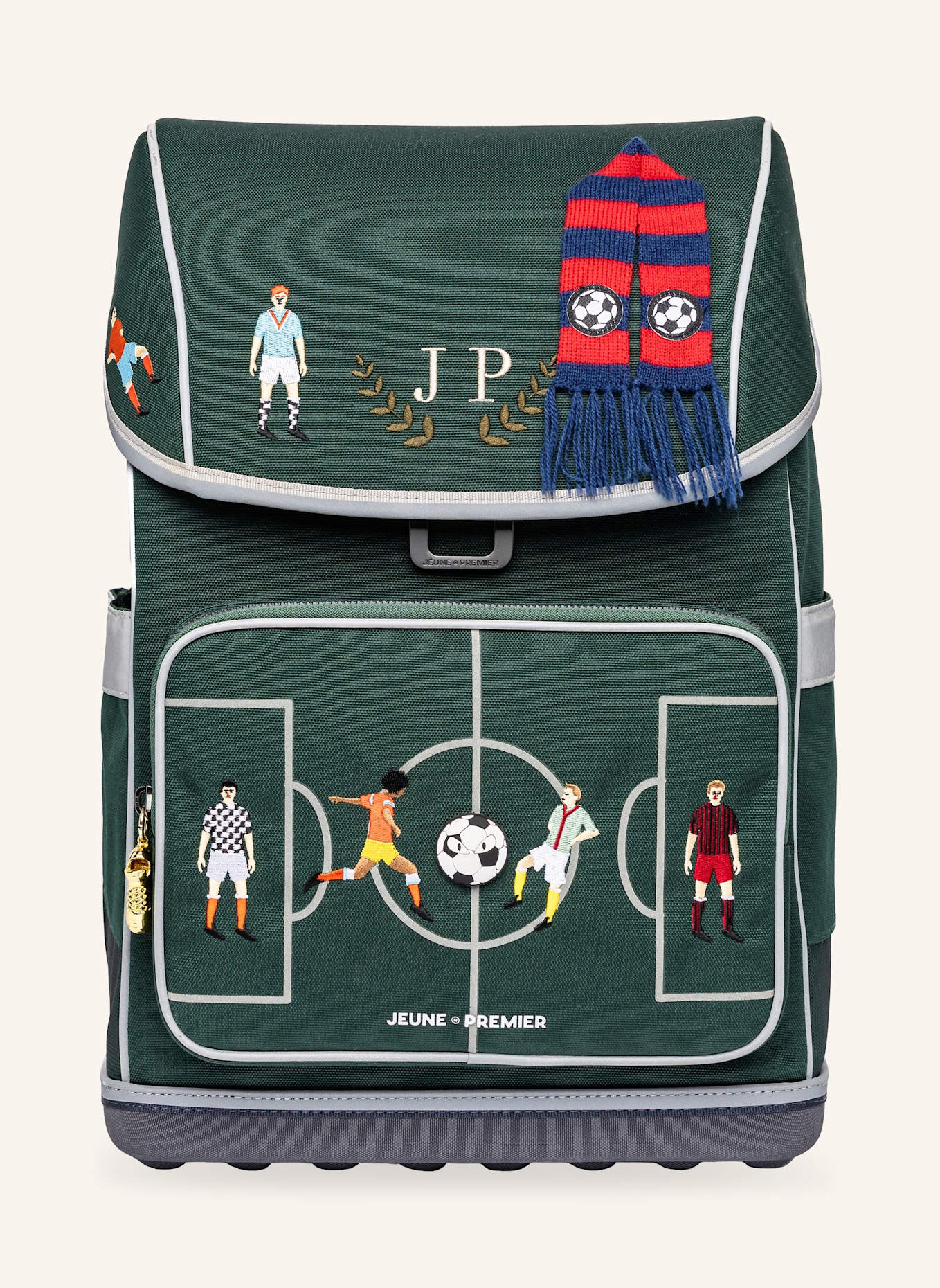 JEUNE PREMIER Schulranzen ERGOMAXX: GRÜN