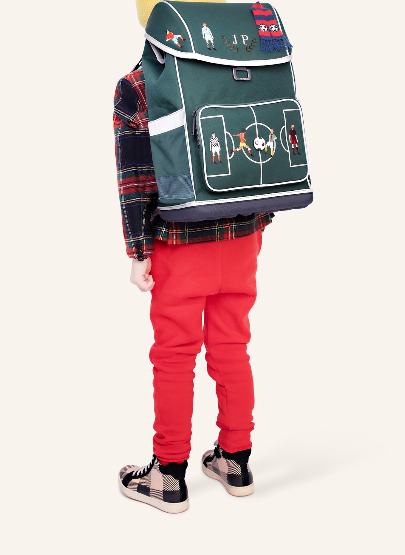 JEUNE PREMIER Schulranzen ERGOMAXX: GRÜN