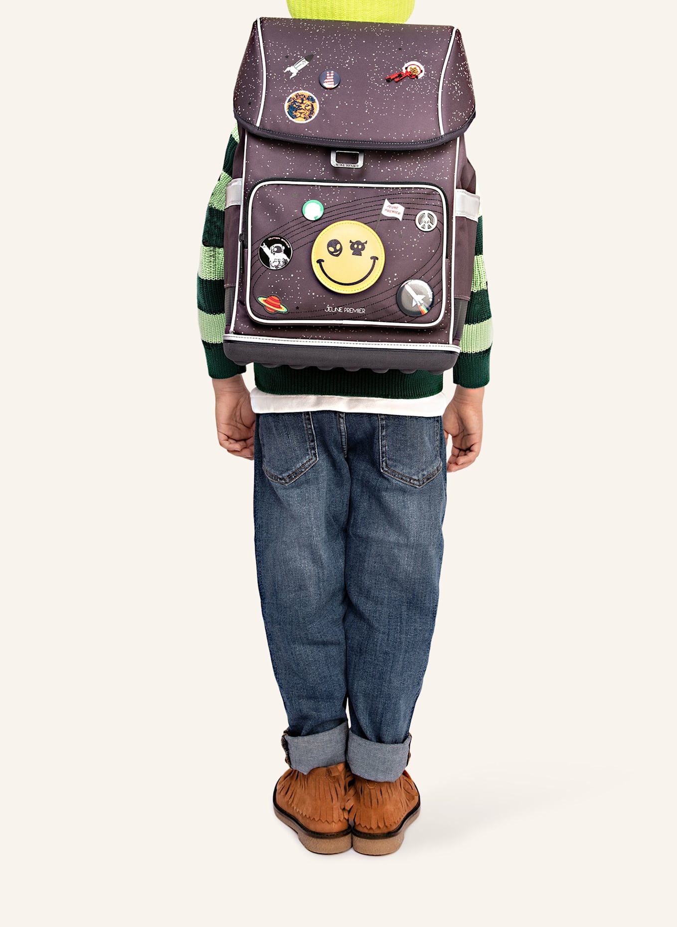 JEUNE PREMIER Schulranzen ERGOMAXX: GRAU