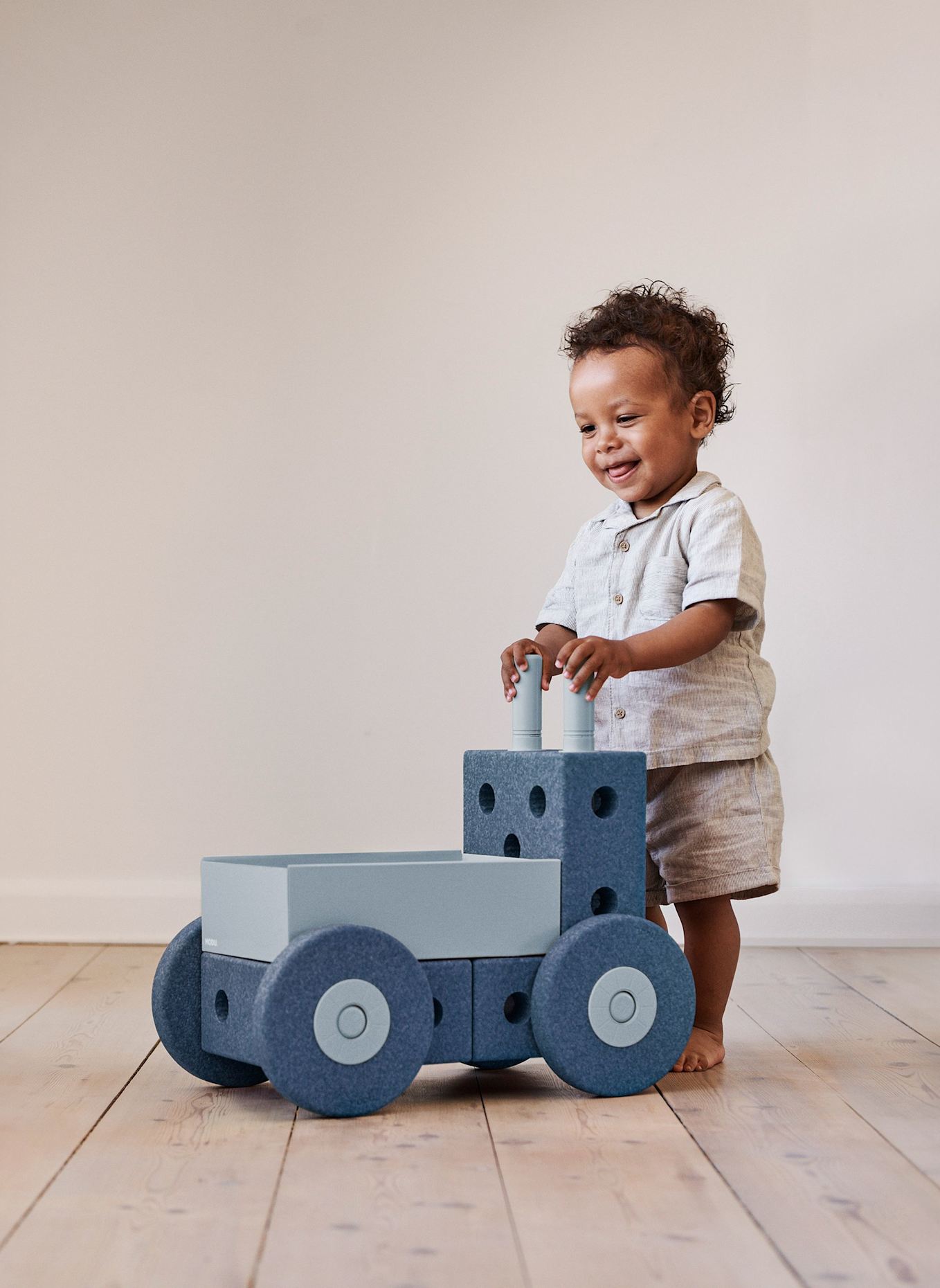 MODU 3-in-1 Lauflernwagen: BLAU