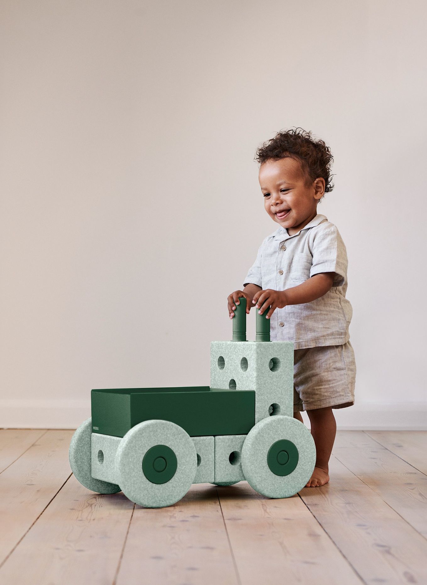 MODU 3-in-1 Lauflernwagen: GRÜN