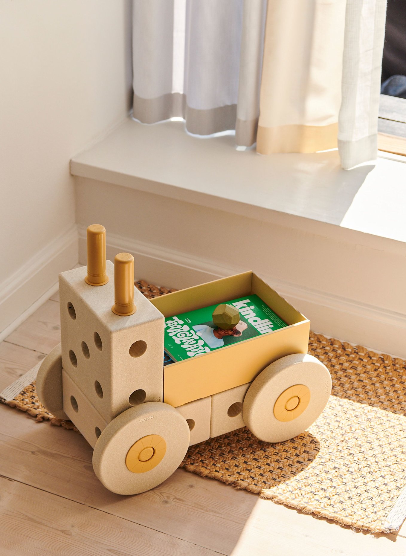 MODU 3-in-1 Lauflernwagen: GELB