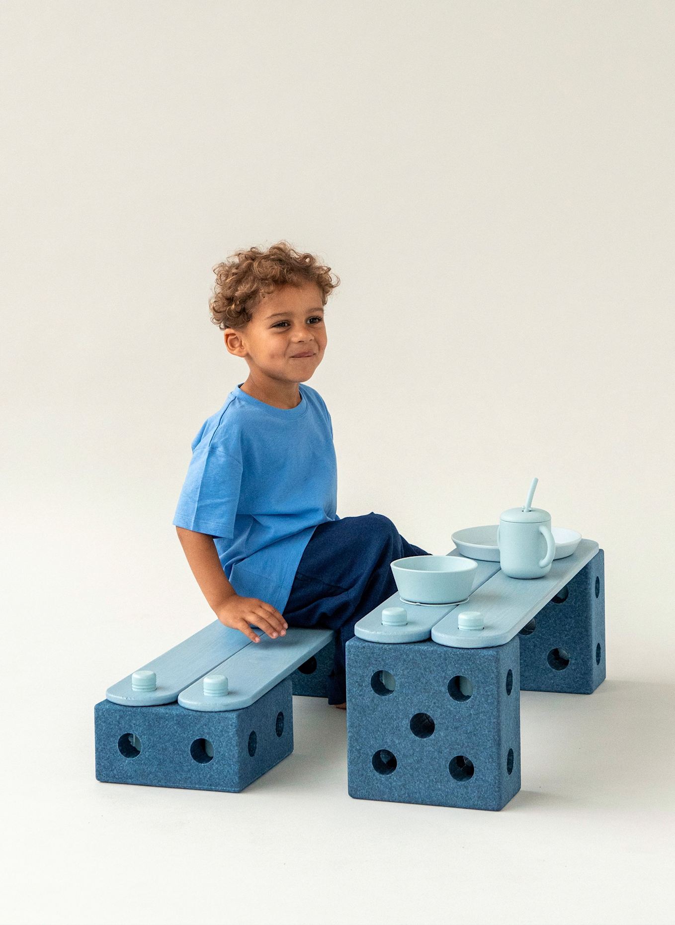 MODU BALANCE Track Set: BLAU