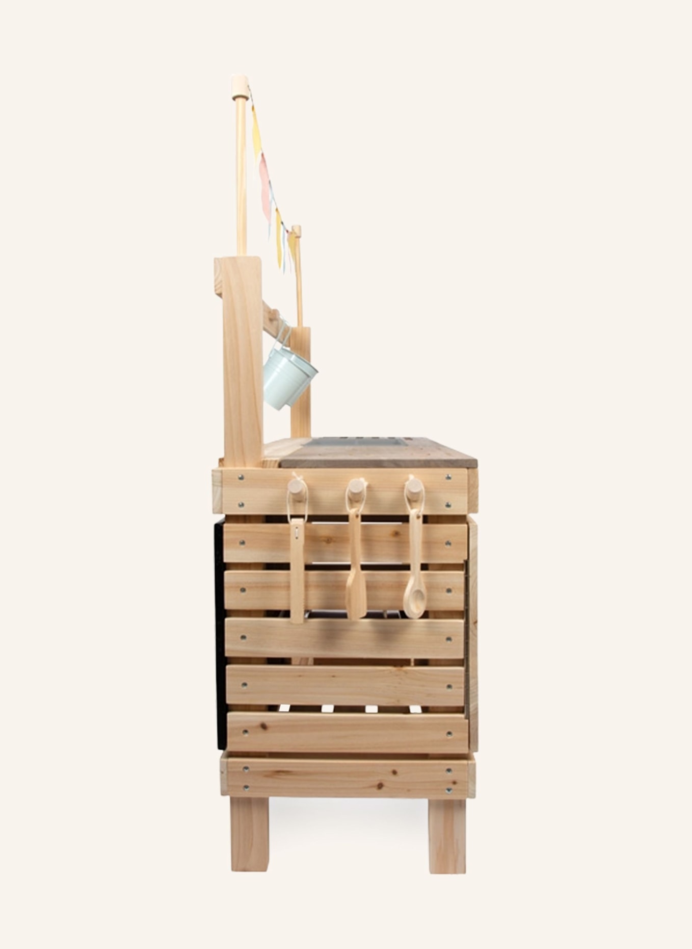 small foot Matschküche und Kaufladen: BRAUN