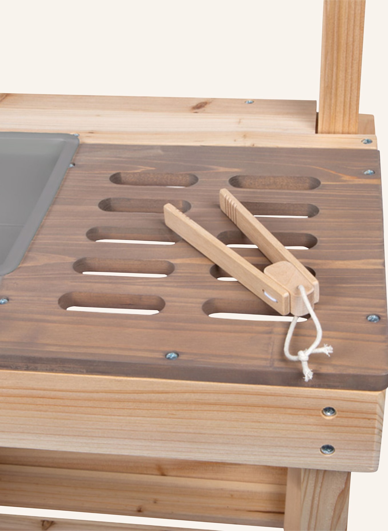 small foot Matschküche und Kaufladen: BRAUN