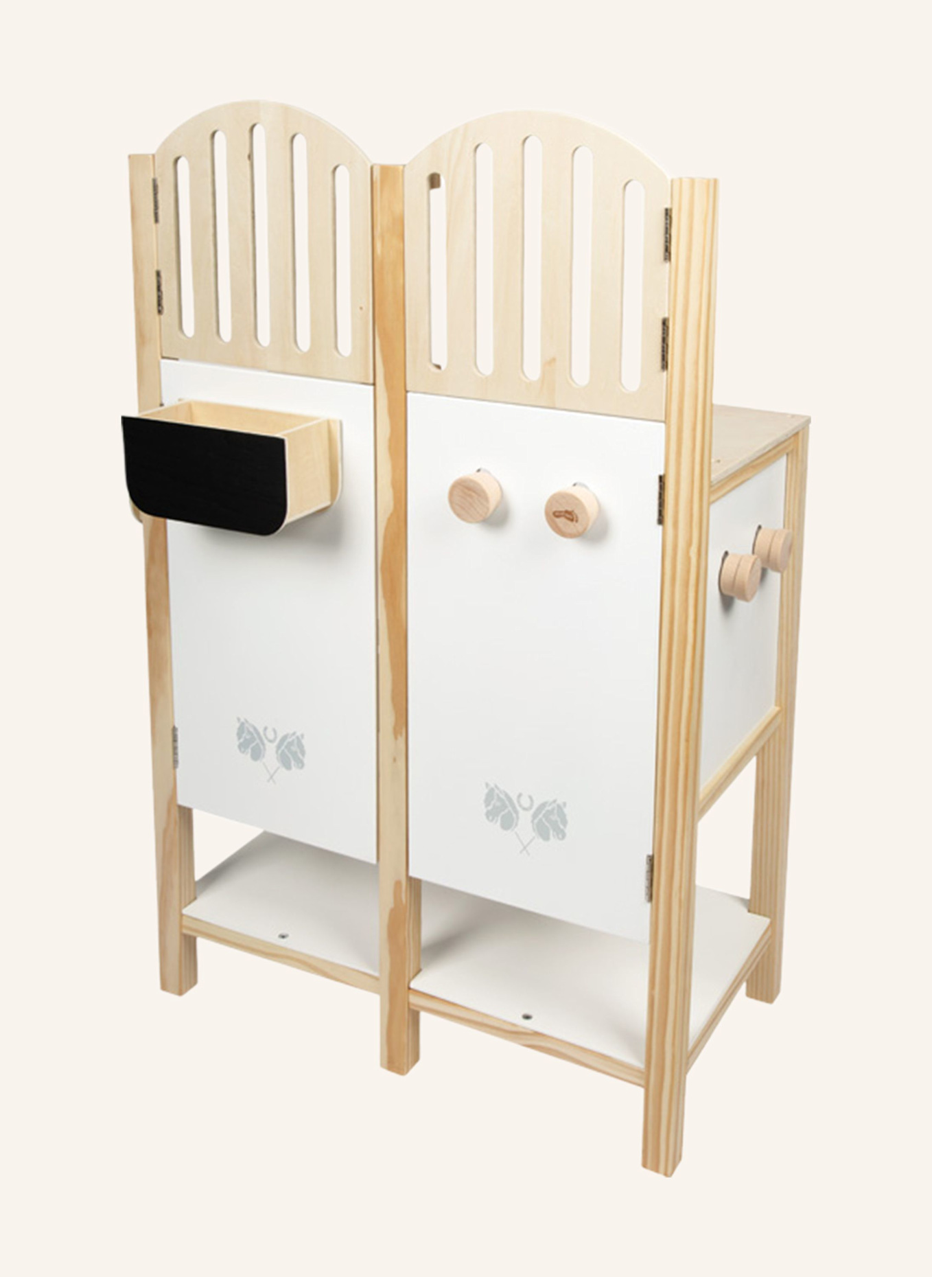 small foot Hobby Horse PFERDESTALL: BRAUN