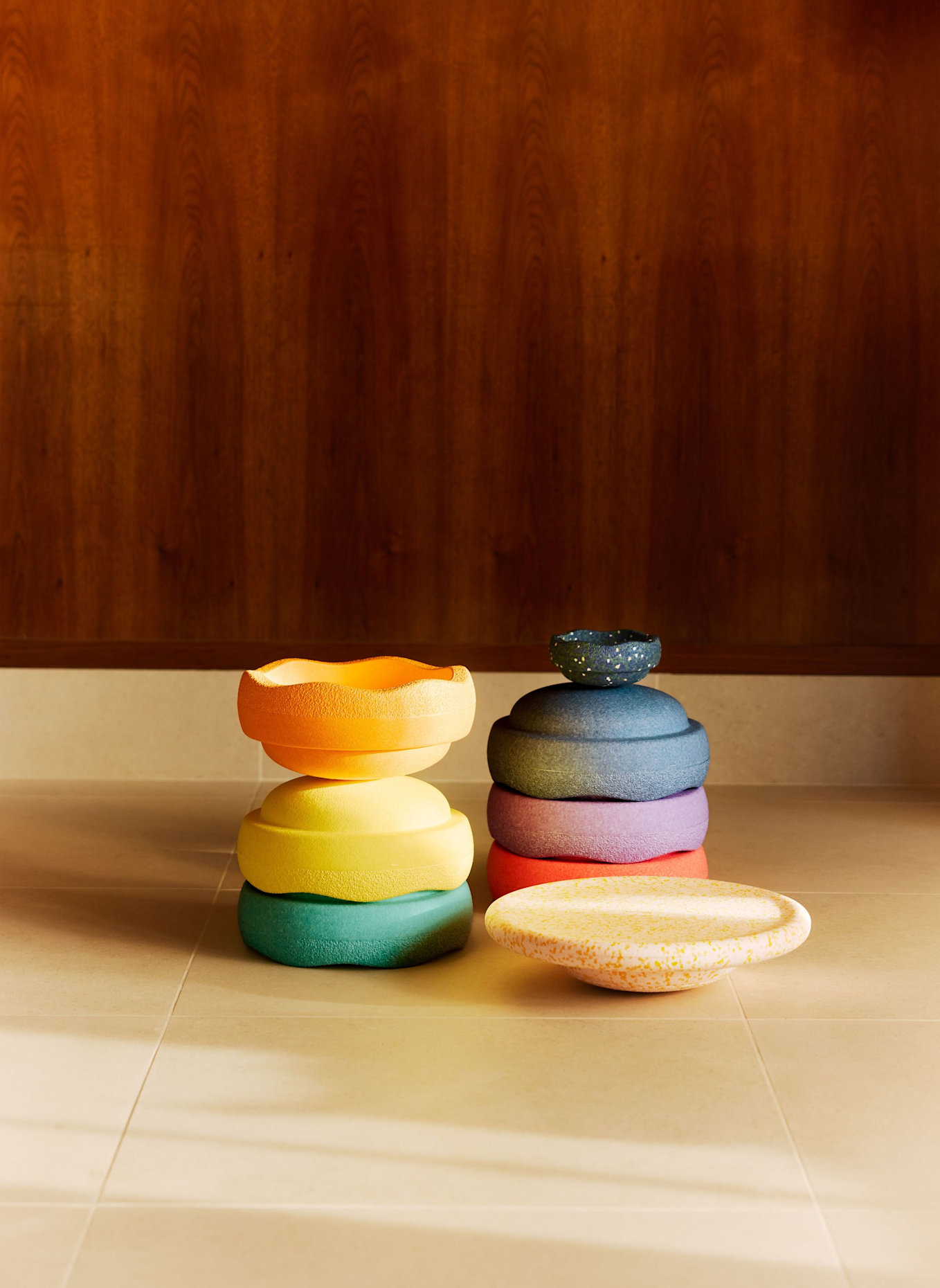 Stapelstein SET REGENBOGEN: GRÜN