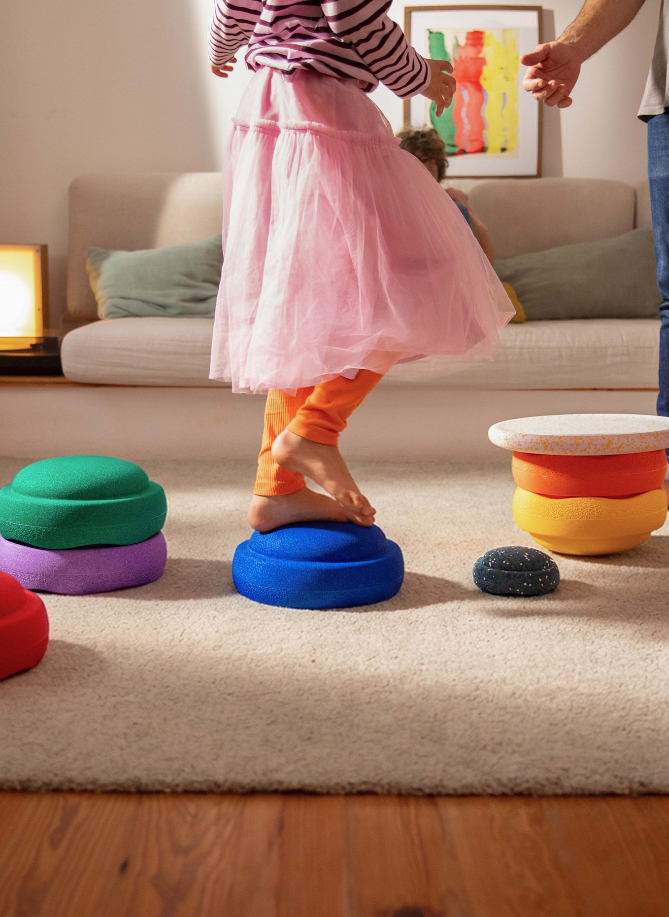 Stapelstein SET REGENBOGEN: GRÜN