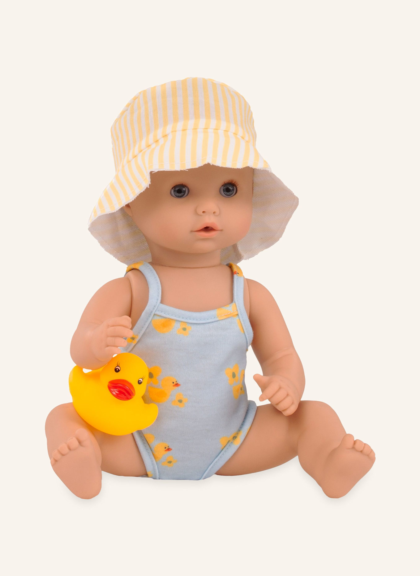 Götz Babypuppe Bathing Duck SLEEPY AQUINI: BLAU