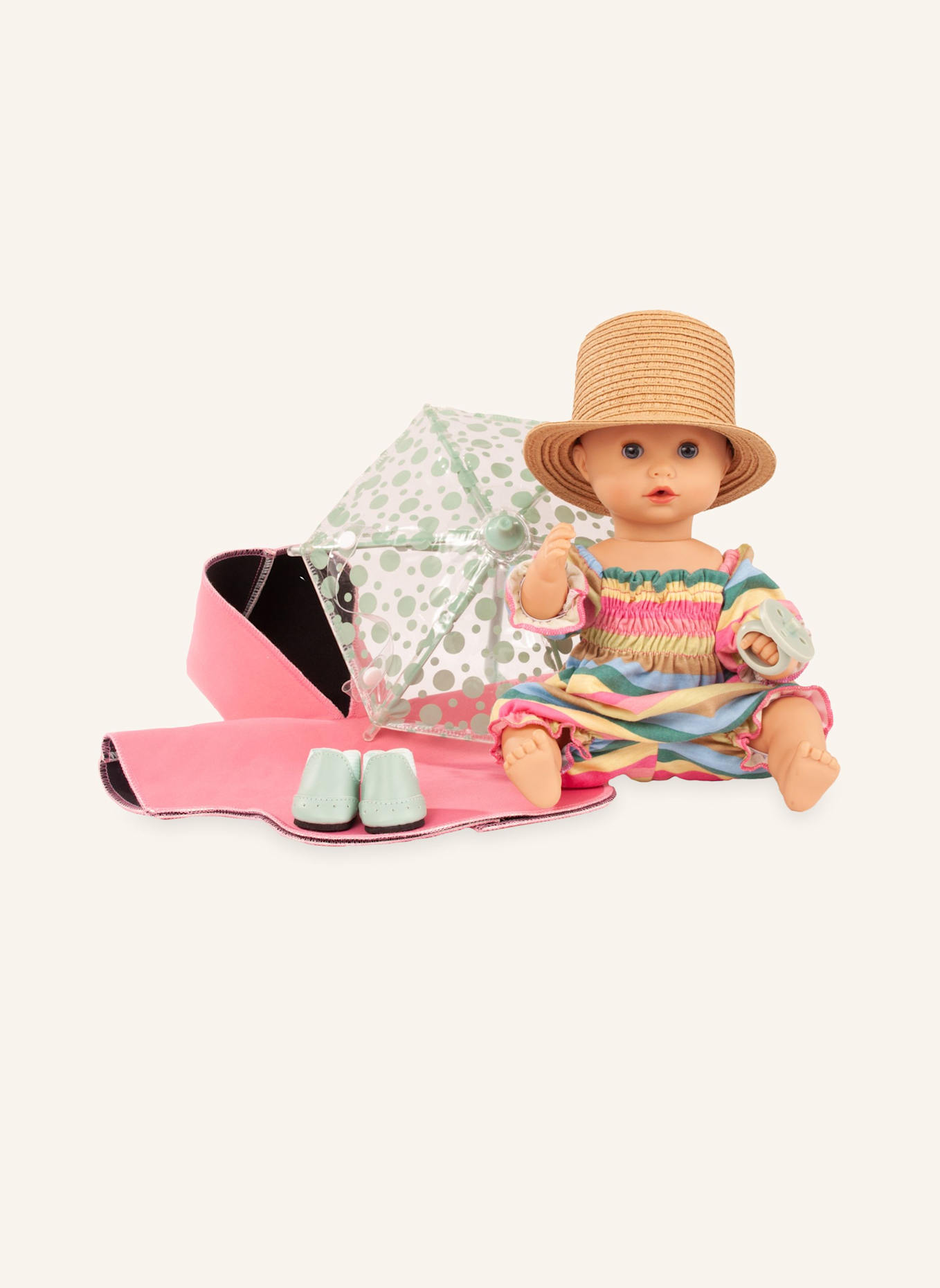 Götz Babypuppe Every Season SLEEPY AQUINI: PINK