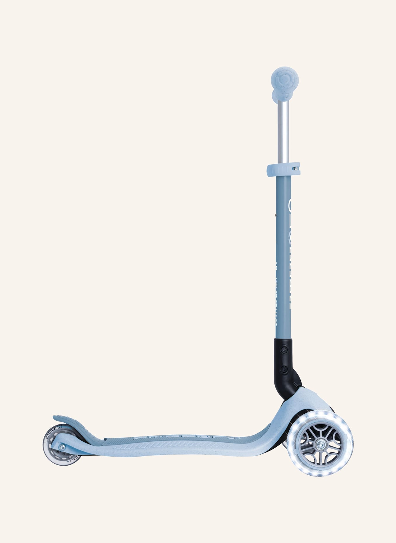 GLOBBER Scooter PRIMO FOLDABLE LIGHTS ECO: BLAU